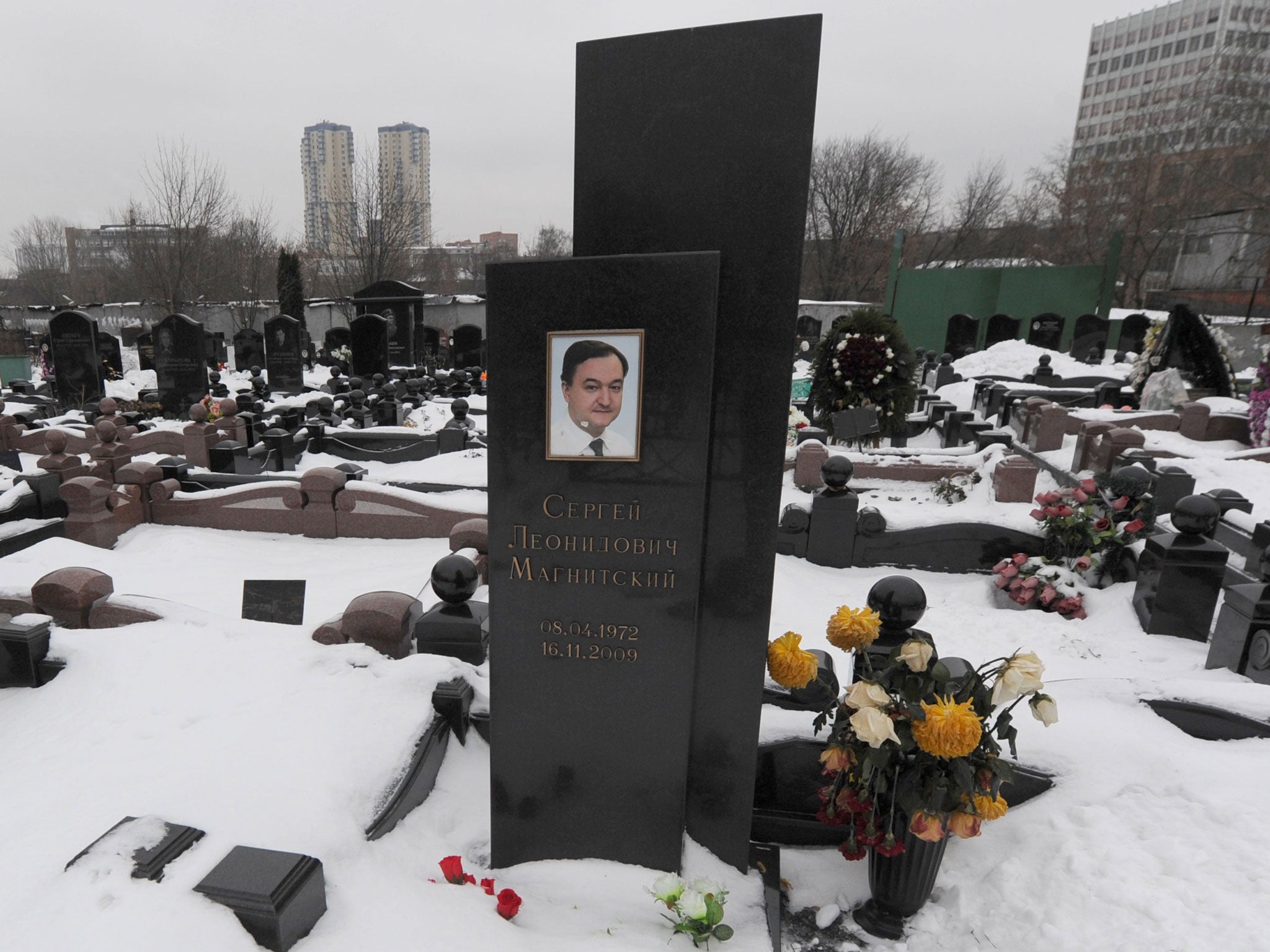 Sergei Magnitsky died in a Moscow prison in 2009 after not being given access to medical treatment