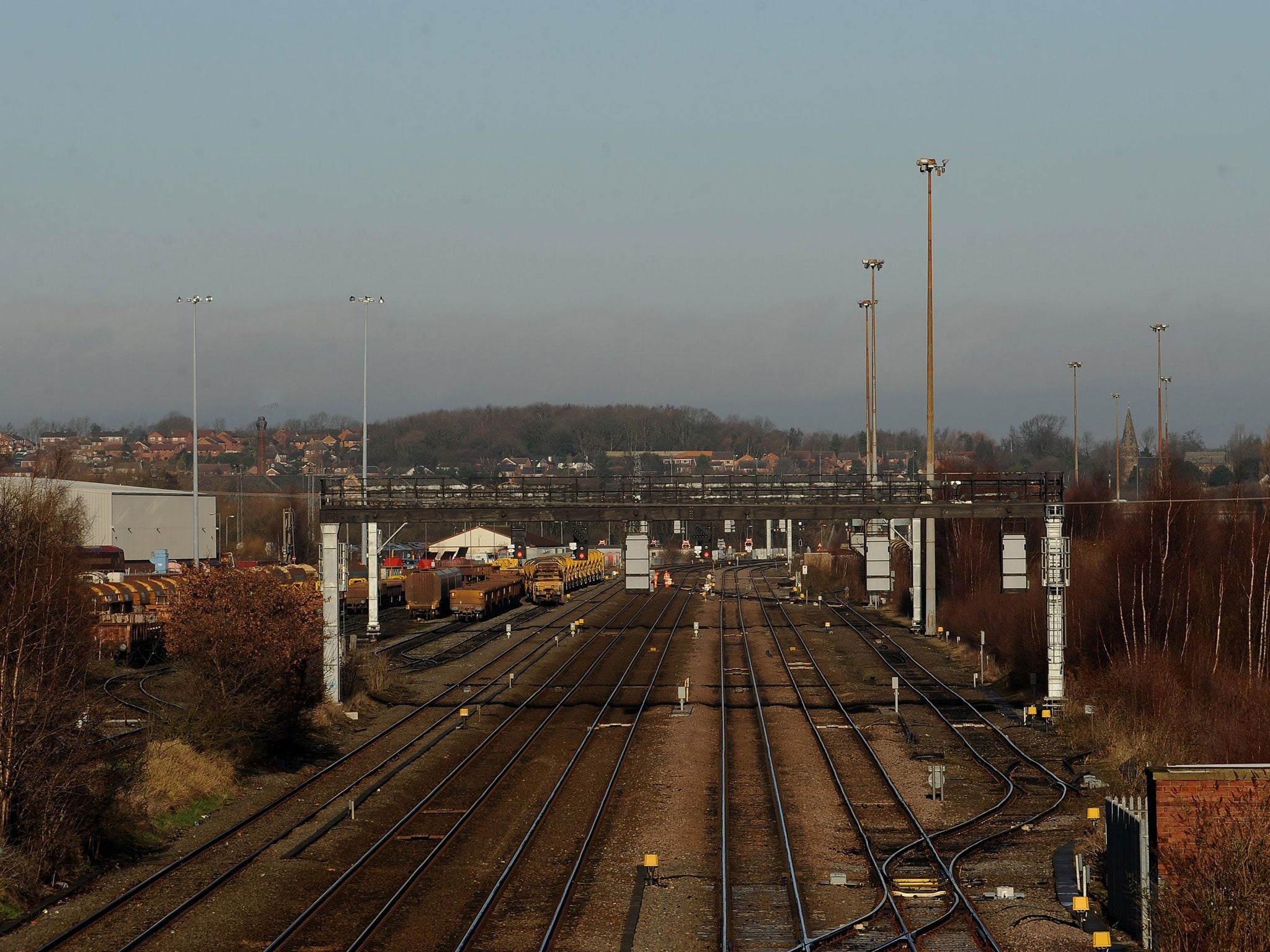 The proposed site of the HS2 East Midlands Hub in Long Eaton on the Nottinghamshire and Derbyshire border. A new Further Education College is to be built to train 2,000 engineers for the planned High Speed 2 rail link