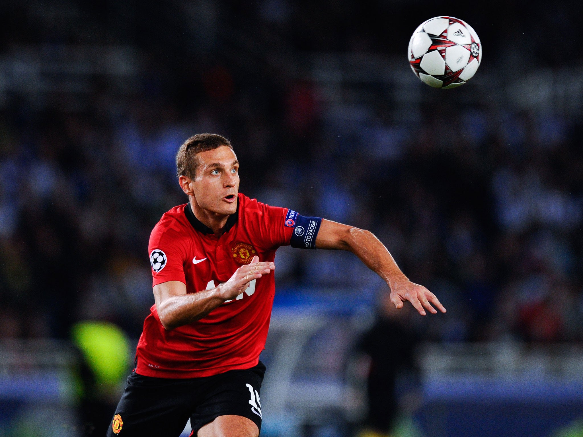 Nemanja Vidic of Manchester United