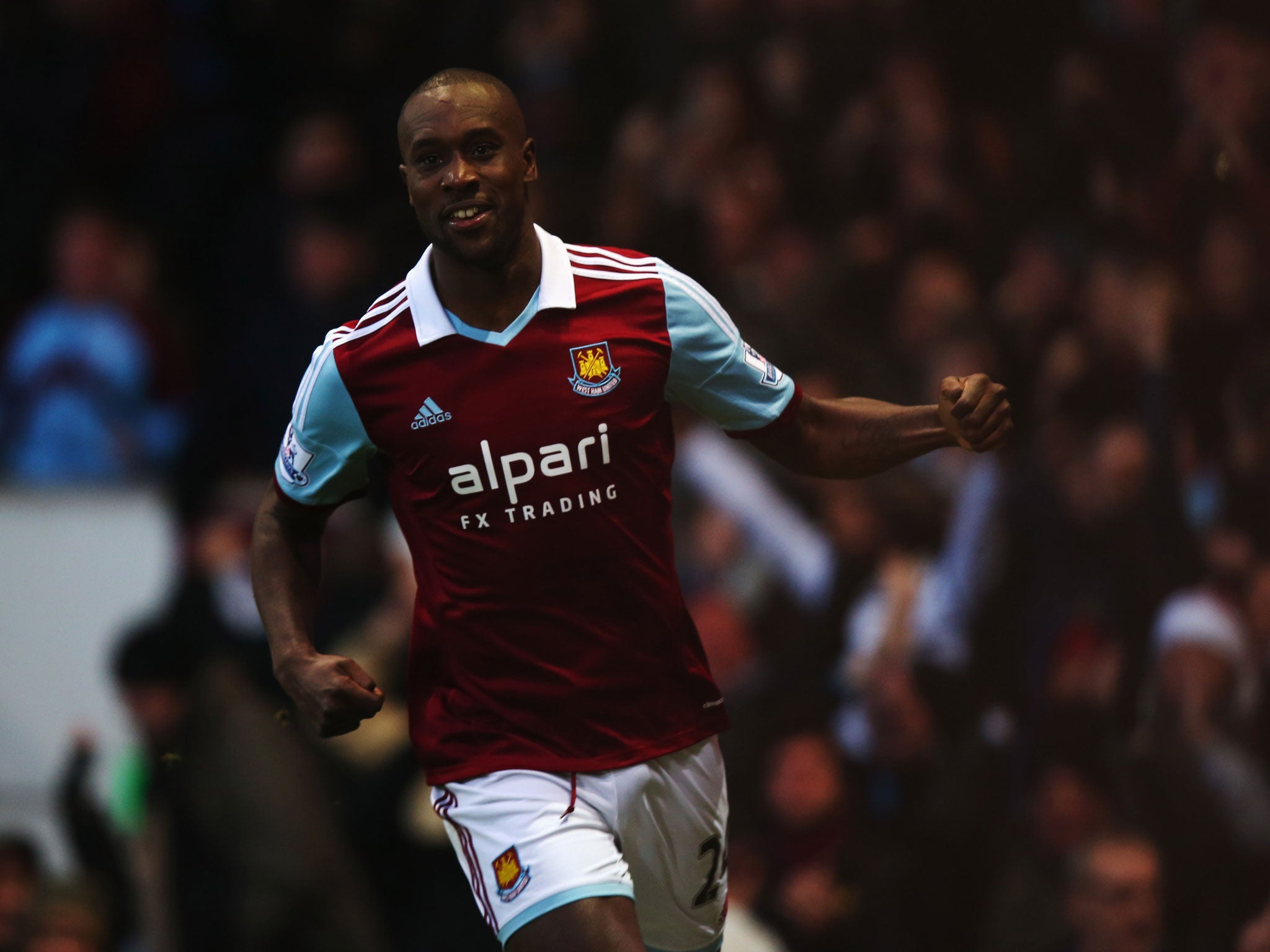 Carlton Cole of West Ham United