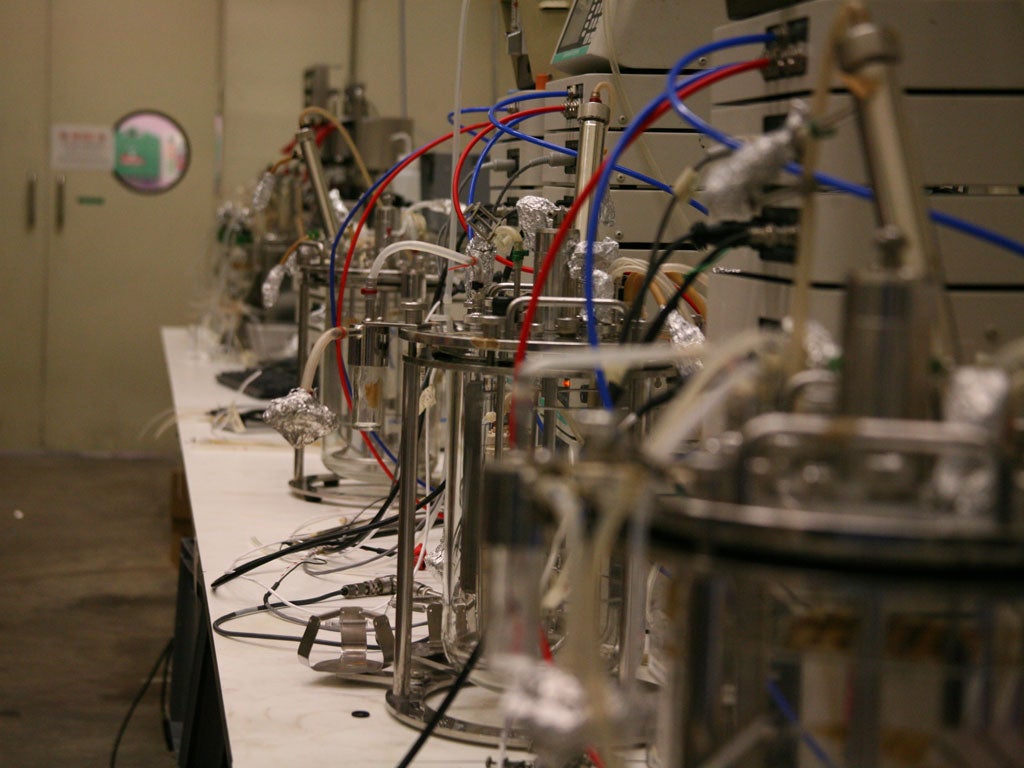 It's not all glamour: Heavy-duty Synthace lab equipment