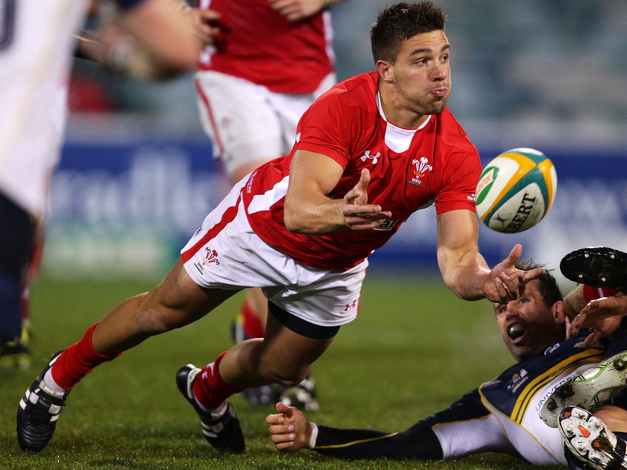 Rhys Webb has overtaken Lloyd Williams in the race to be Wales’ scrum-half