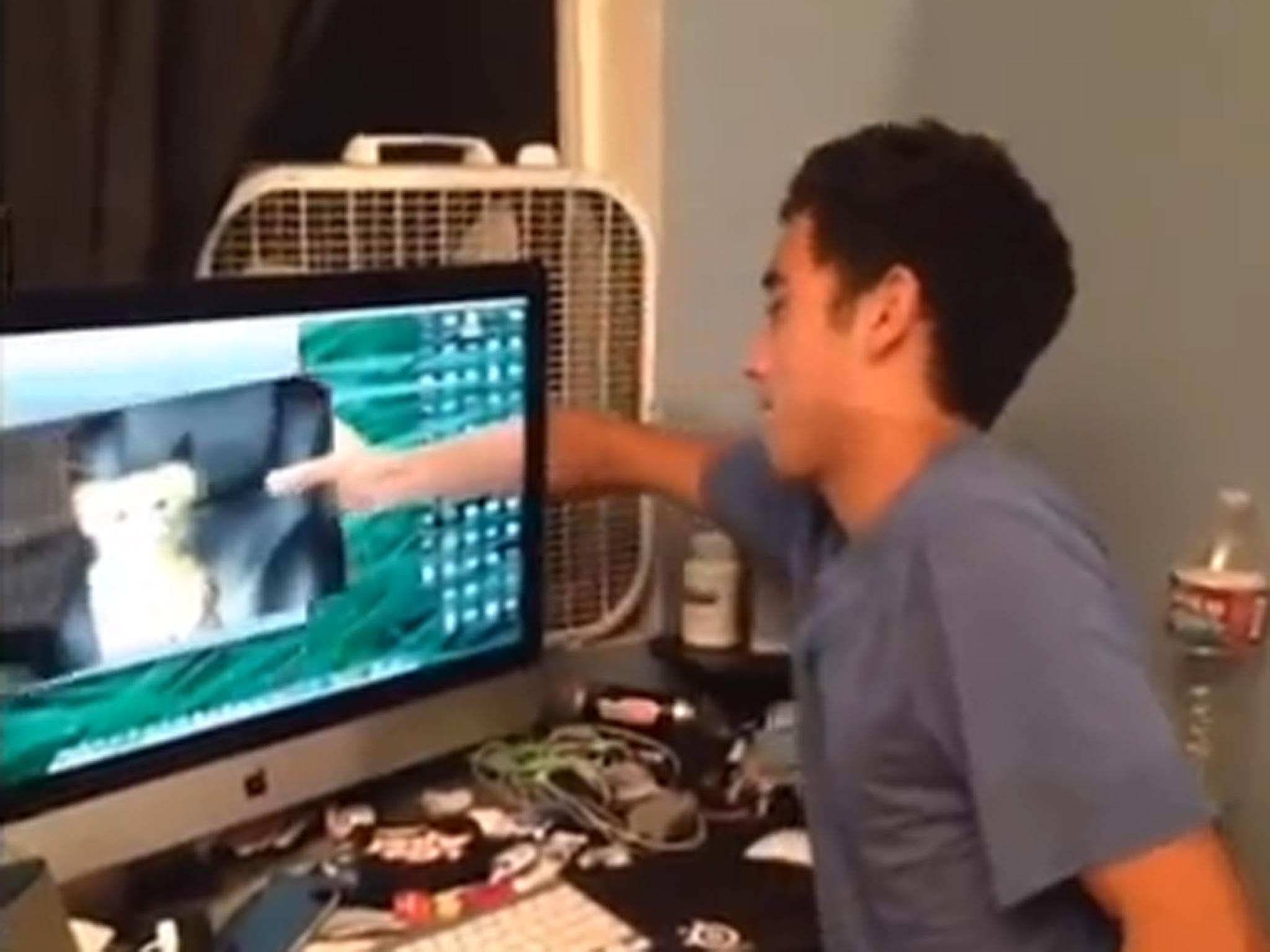 One of Zach King's Vine magic tricks