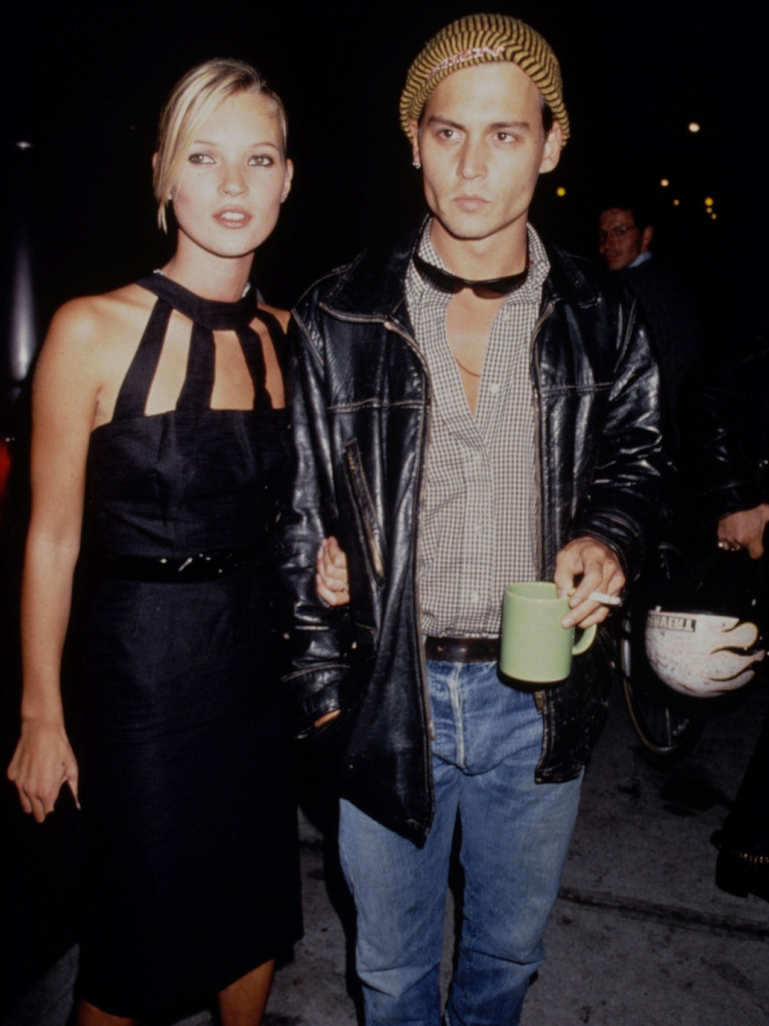 Kate Moss and Johnny Depp, together in 1994