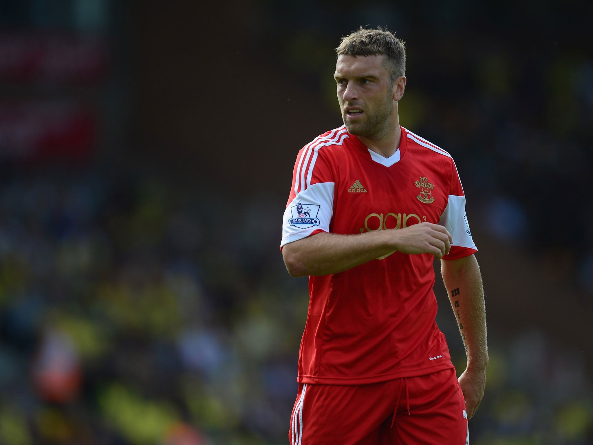 Southampton striker Rickie Lambert