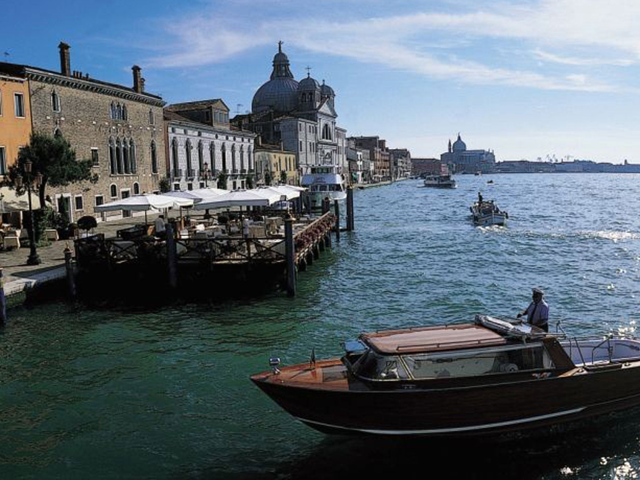 To dine for: the Cips Club restaurant at the Cipriani in Venice