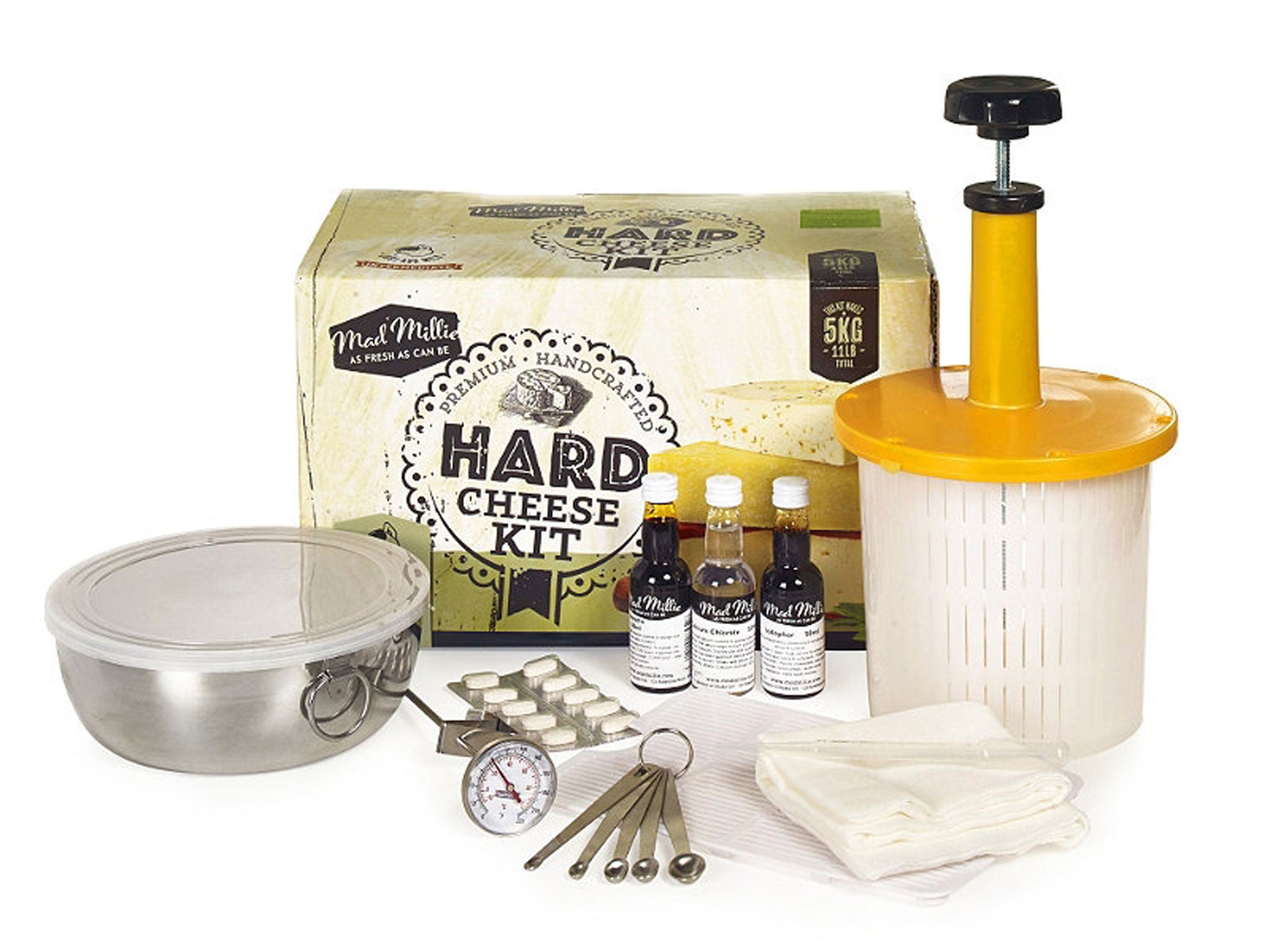 Slice of the action: The new Hard Cheese Kit, £89.99