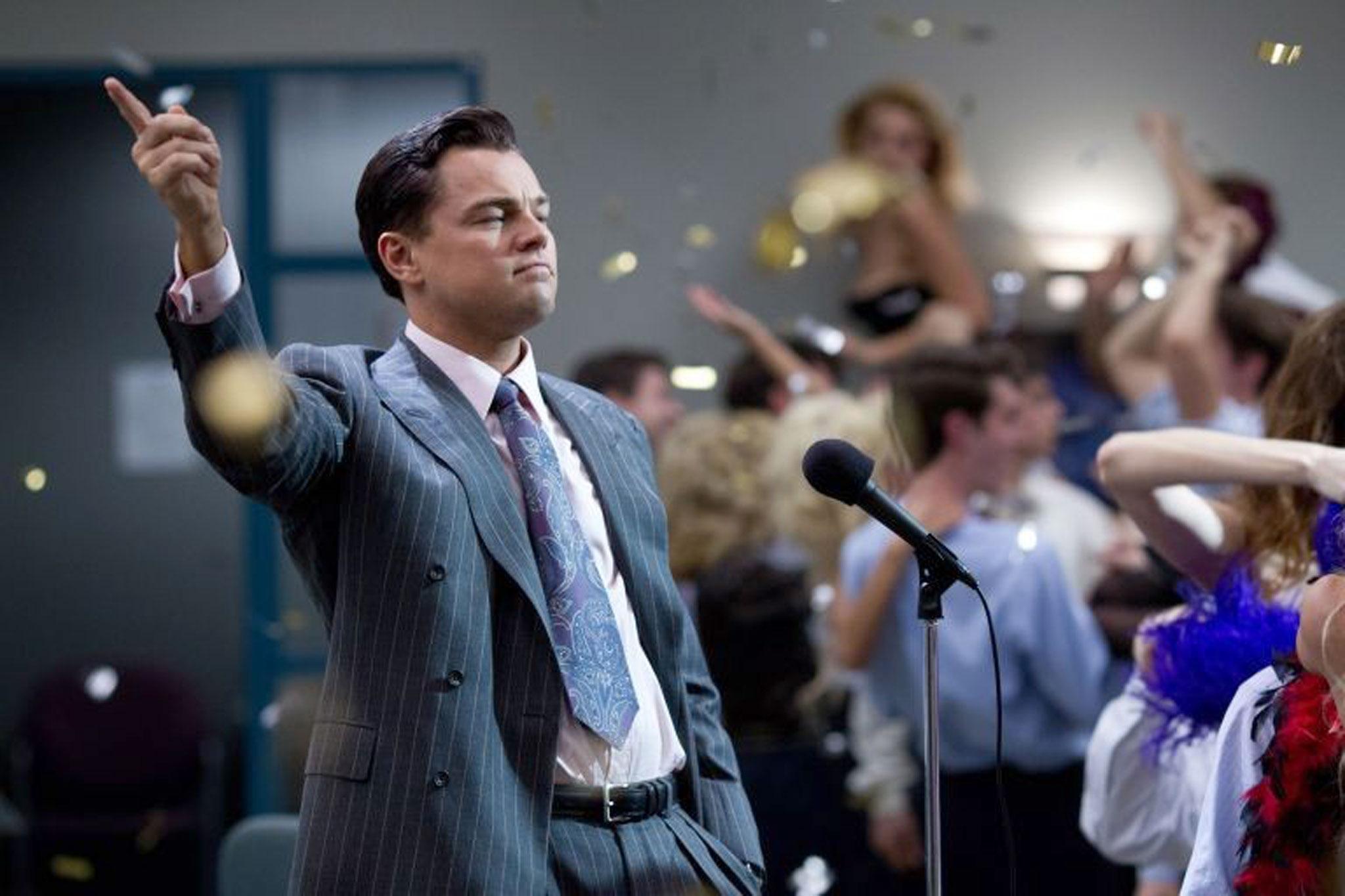 DiCaprio missed out on the Oscar for his role in 'The Wolf of Wall St'