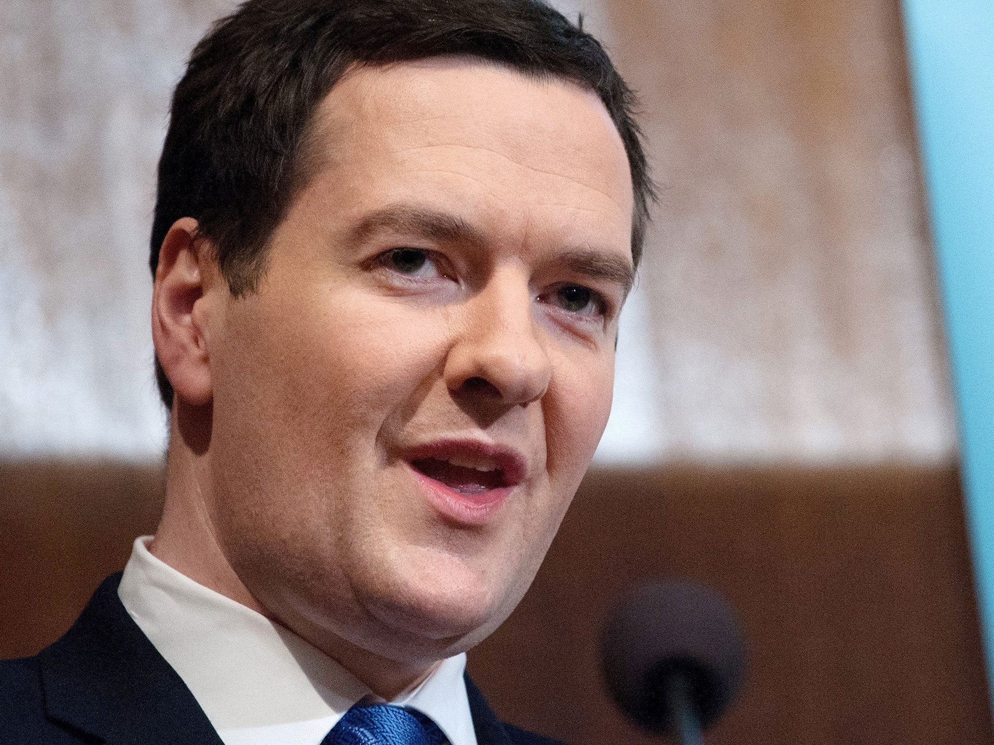 George Osborne says he wants the national minimum wage to increase to £7 an hour