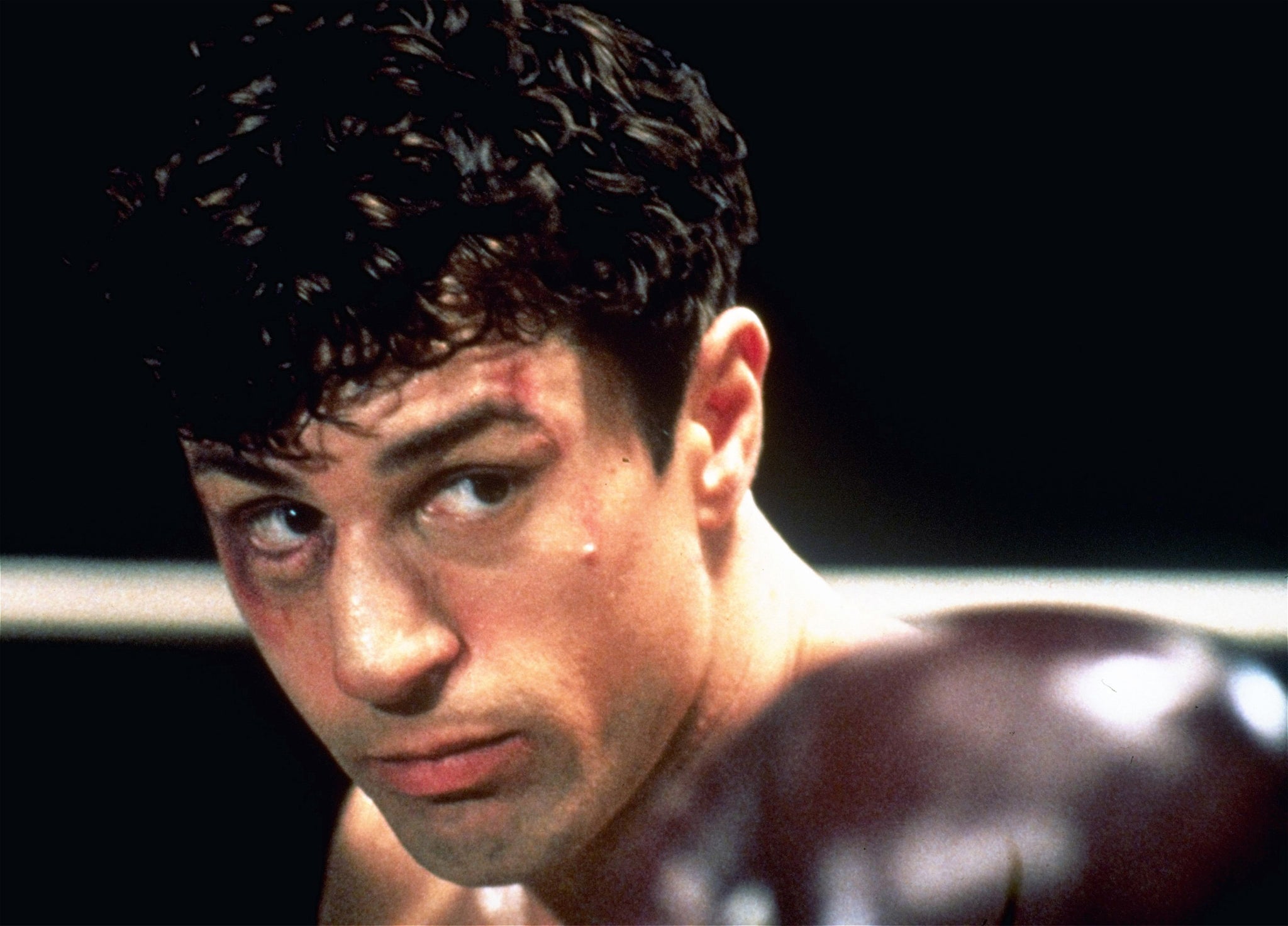 Robert De Niro in a scene from Raging Bull