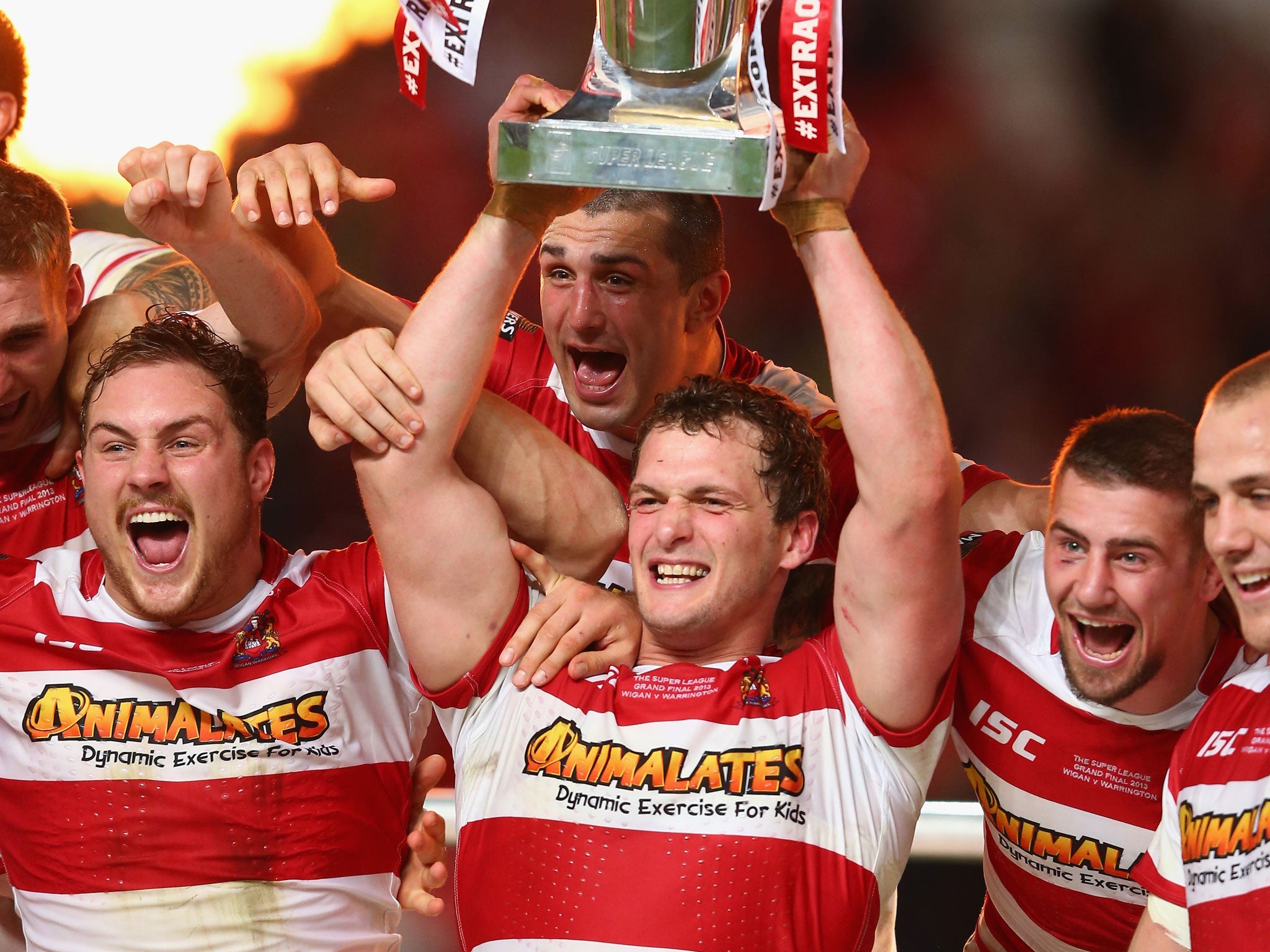 Wigan won last year's Grand Final and the play-offs for the top eight will stay in 2015