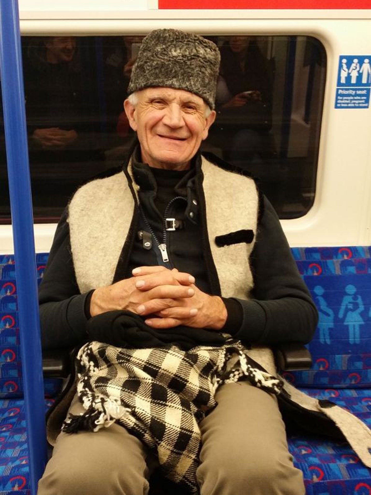 Undated handout photo issued by the Metropolitan Police of missing Russian tourist Vasile Belea, 63, who was last seen at Stockwell Tube station in south London at 10am on Tuesday.