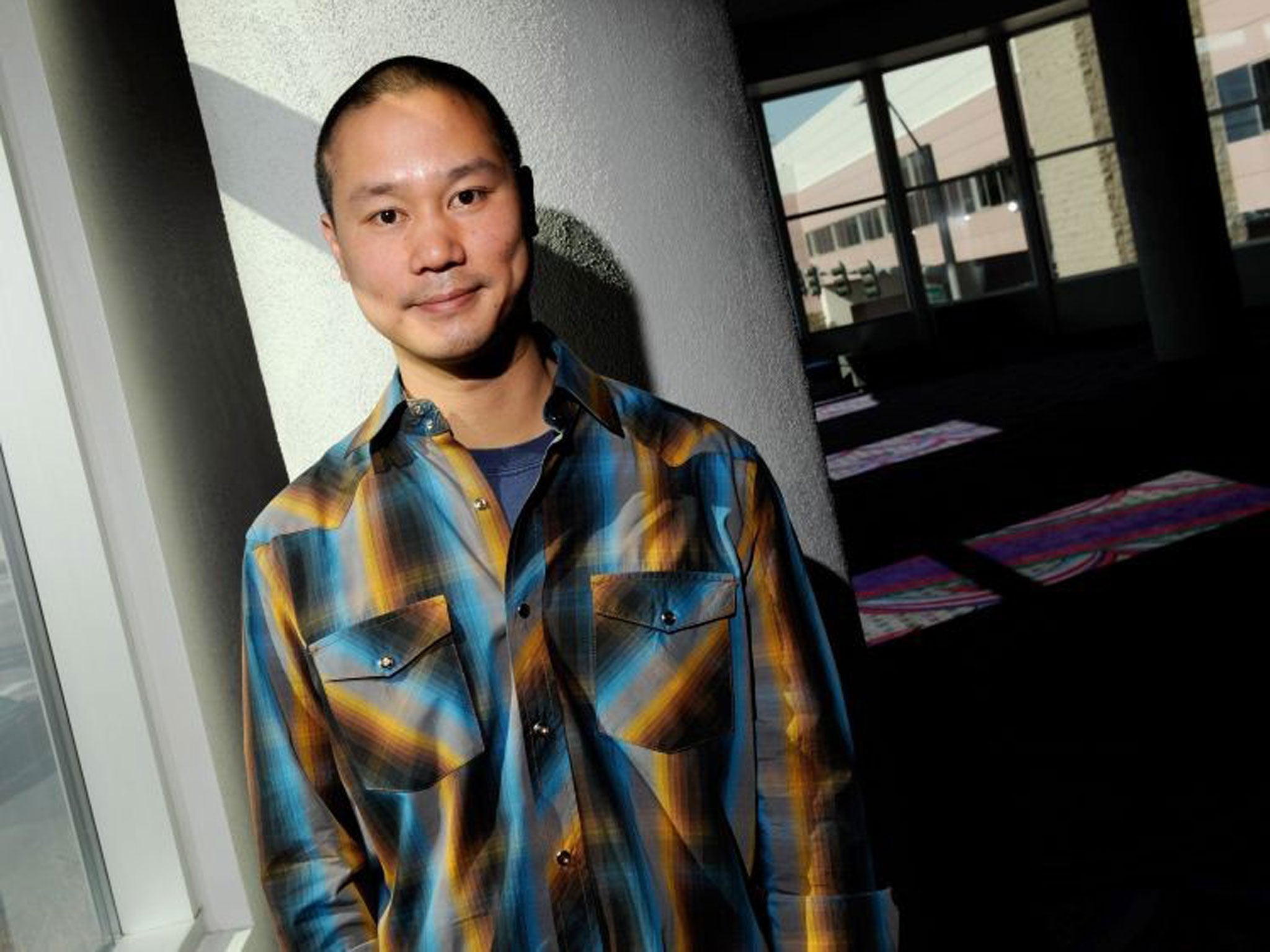 Tony Hsieh, founder of Zappos, where employees are famed for being happy