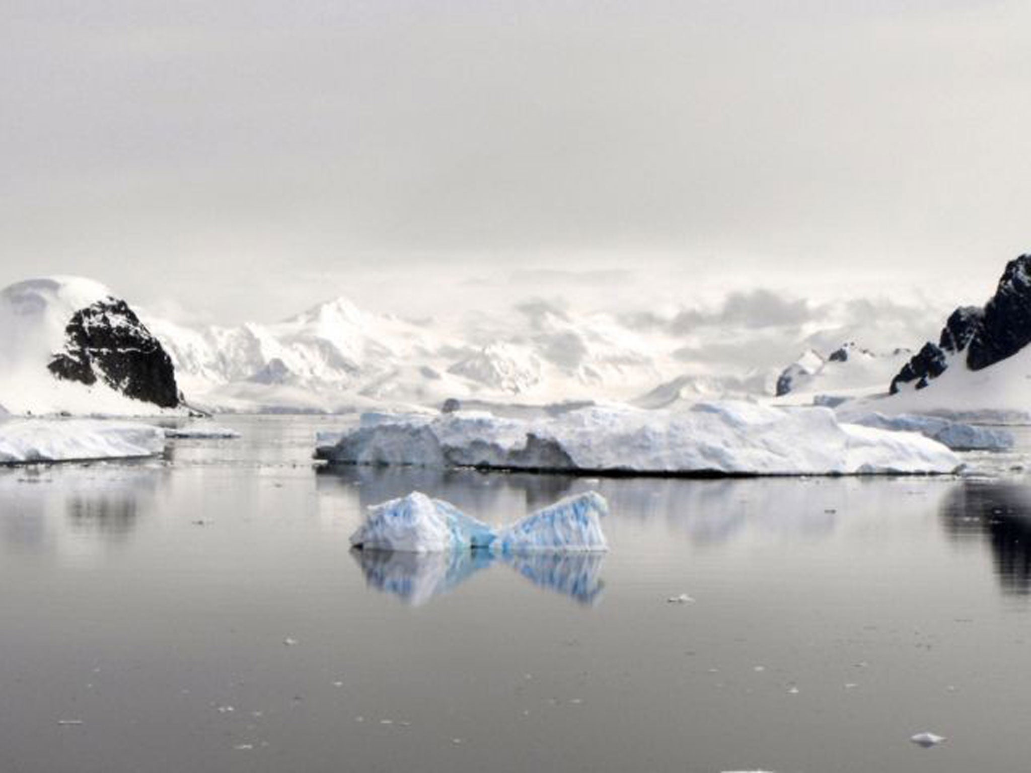 White out: The scenery of Antarctica has a stark grandeur