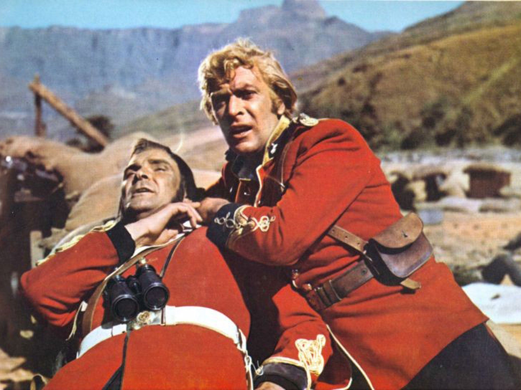 Michael Caine as Lt Gonville Bromhead