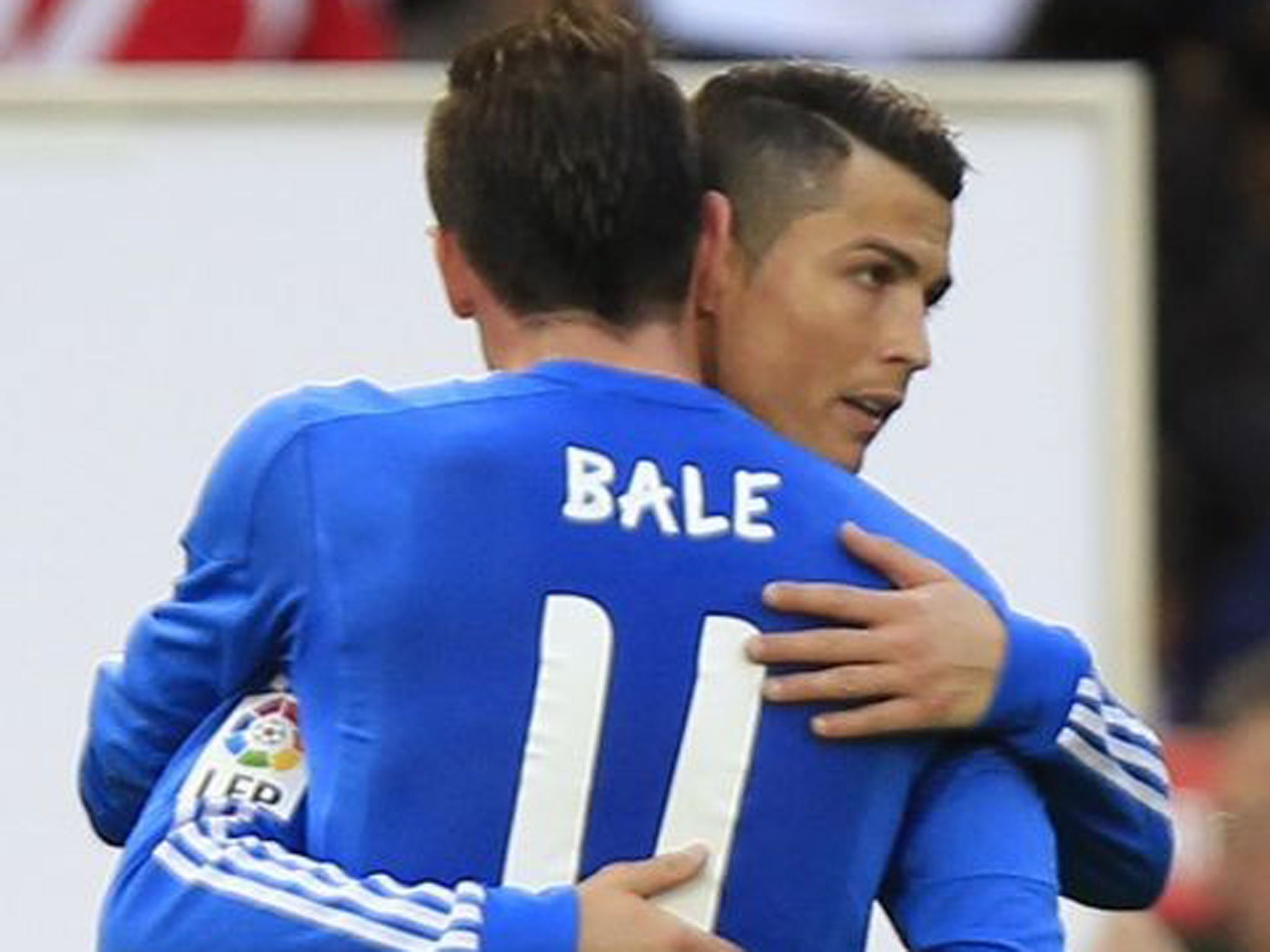 The Portugal forward picked up a pass from Angel Di Maria on the left, cut inside and unleashed a powerful shot past home goalkeeper Stephan Andersen for his 21st league goal of the campaign