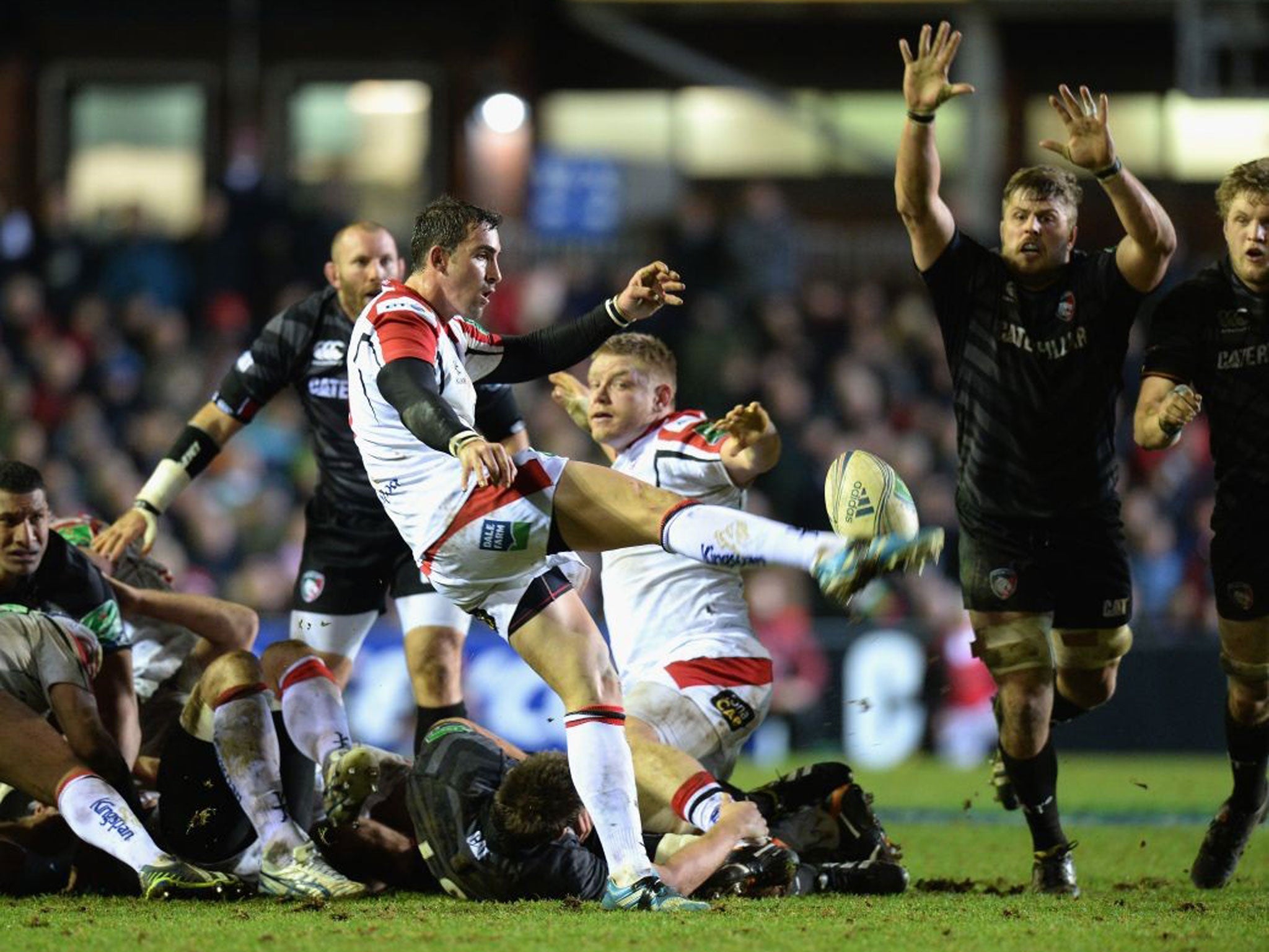 Ruan Pienaar demonstrated all-court brilliance against the Leicester team