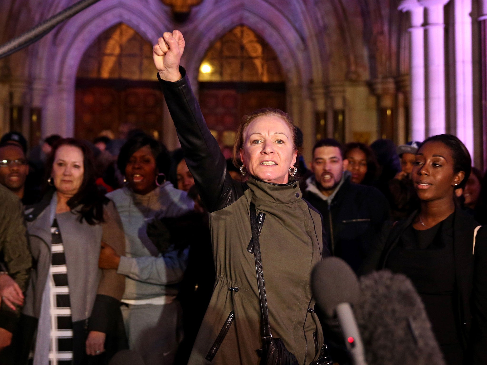 Carol Duggan, Mark Duggan’s aunt, after her nephew’s inquest