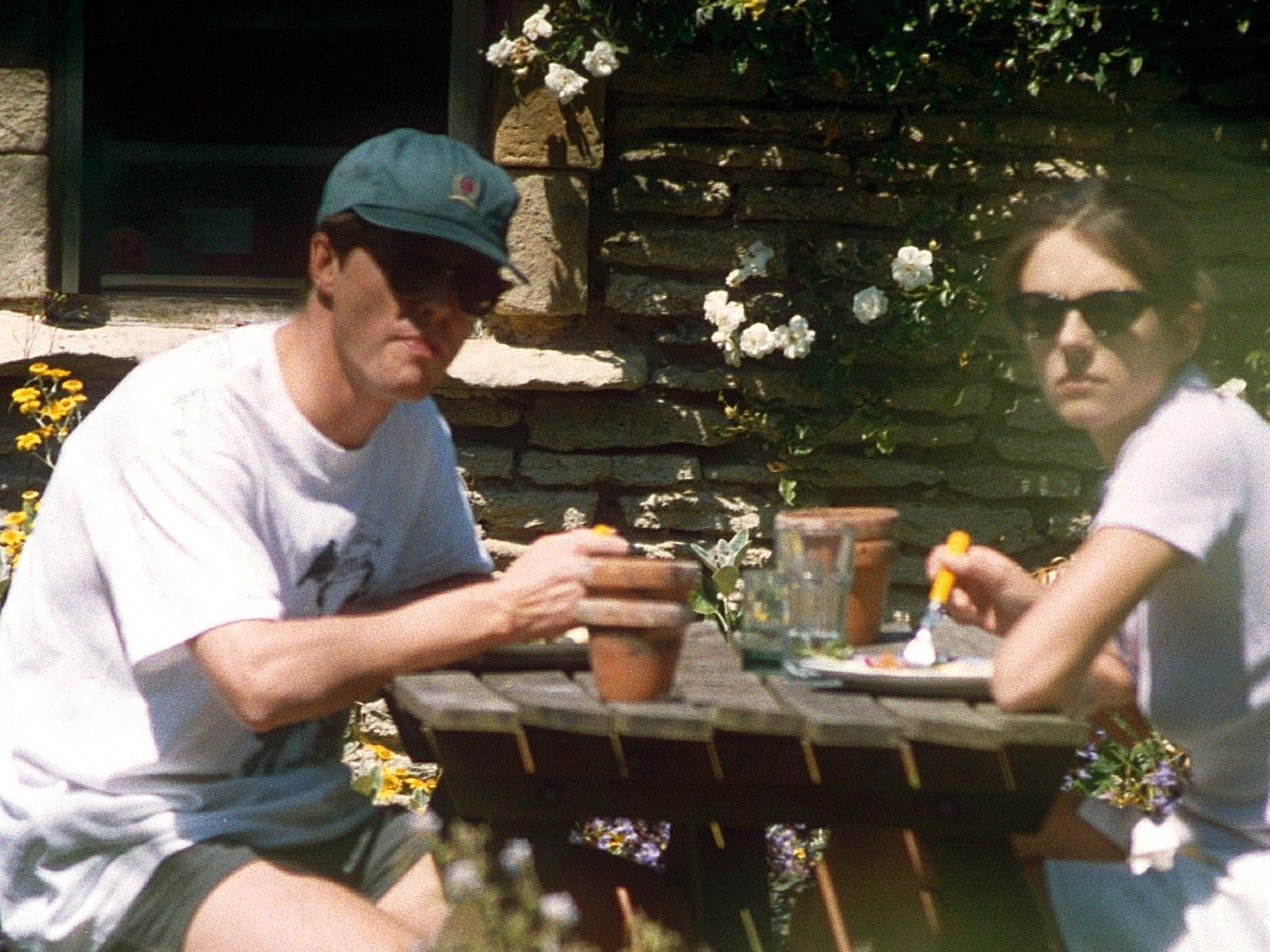 Grant and Liz Hurley in June 1995