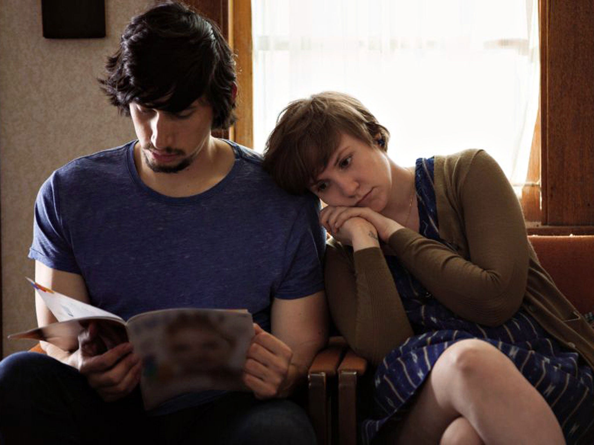 New York state of mind: Adam Driver and Lena Dunham in 'Girls'