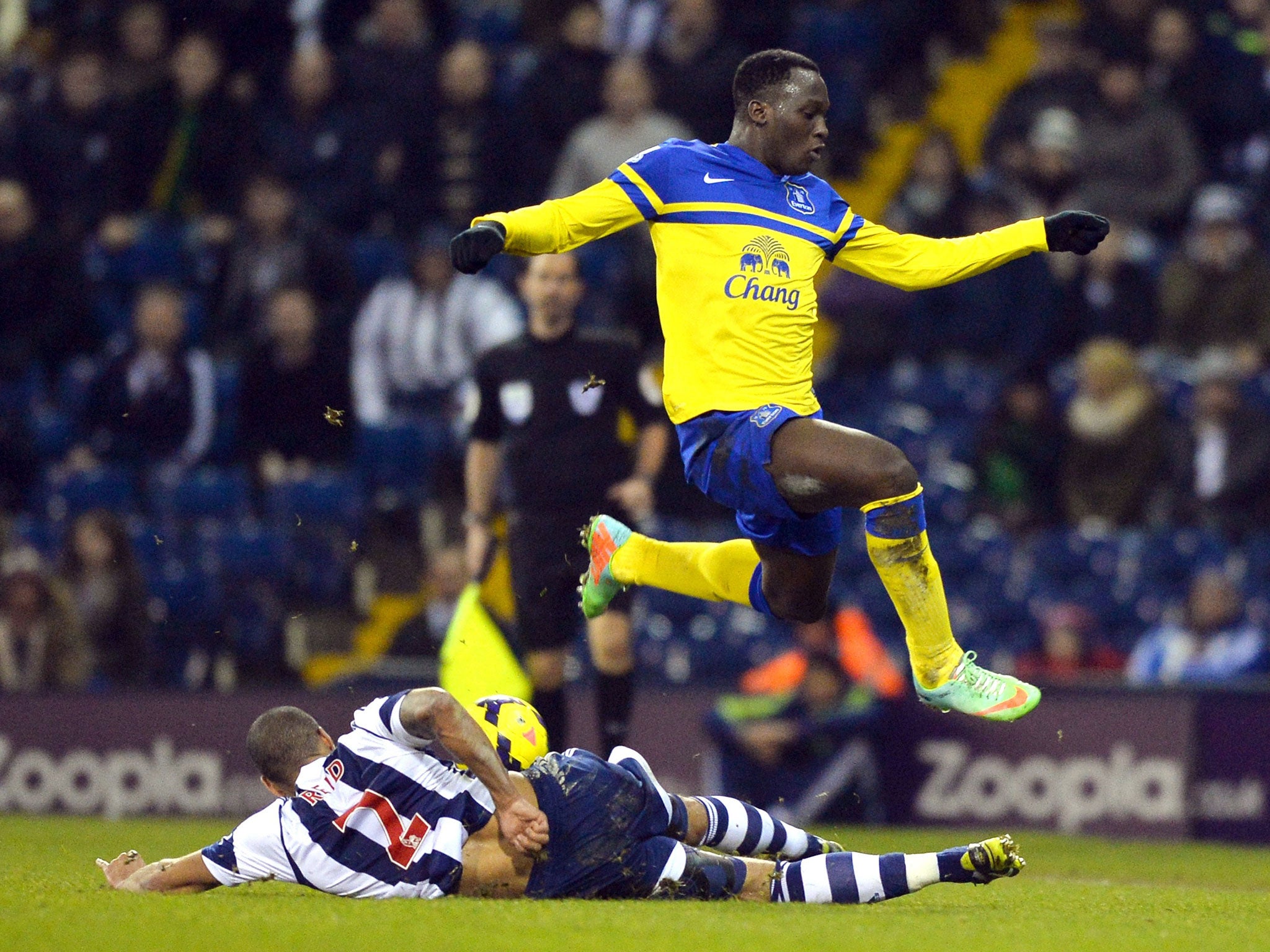 Romelu Lukaku made the comments after the draw with West Brom