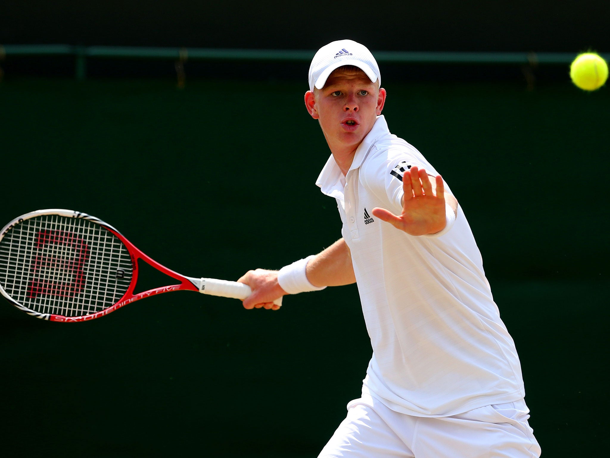 19-year-old Kyle Edmund has been selected in Great Britain's Davis Cup squad