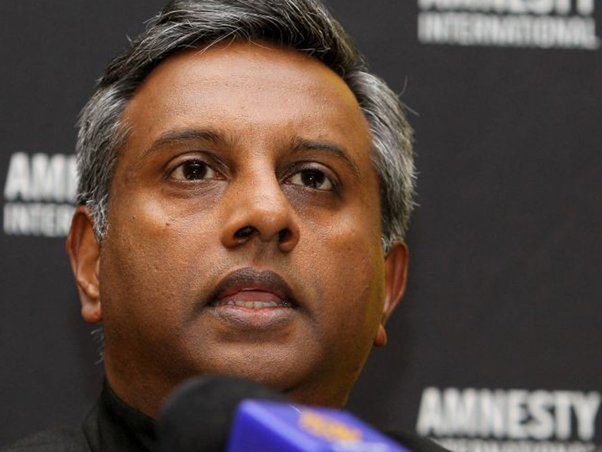 Salil Shetty, the head of Amnesty International