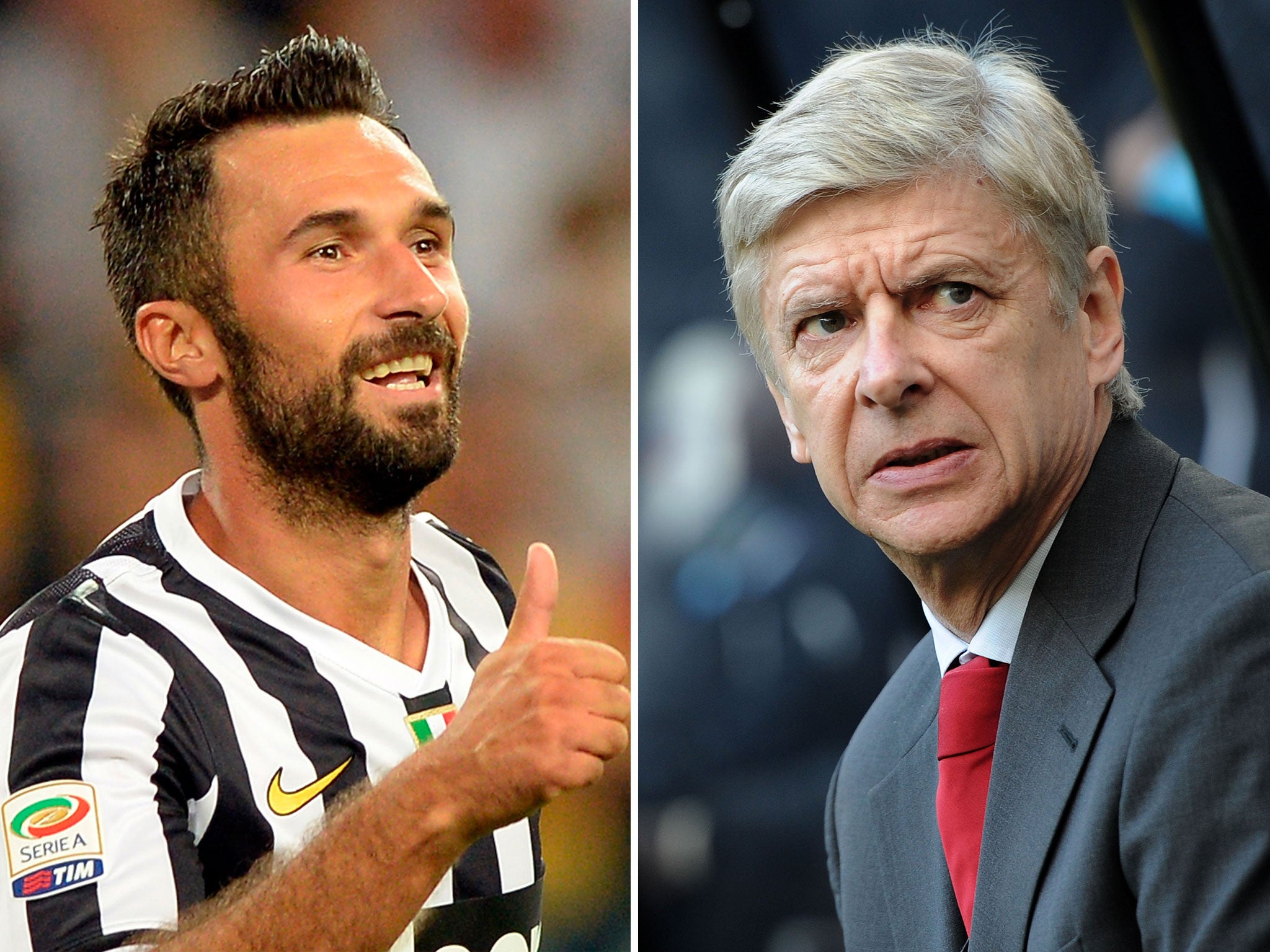 Arsenal make enquiry for 'in limbo' Juventus striker Mirko Vucinic