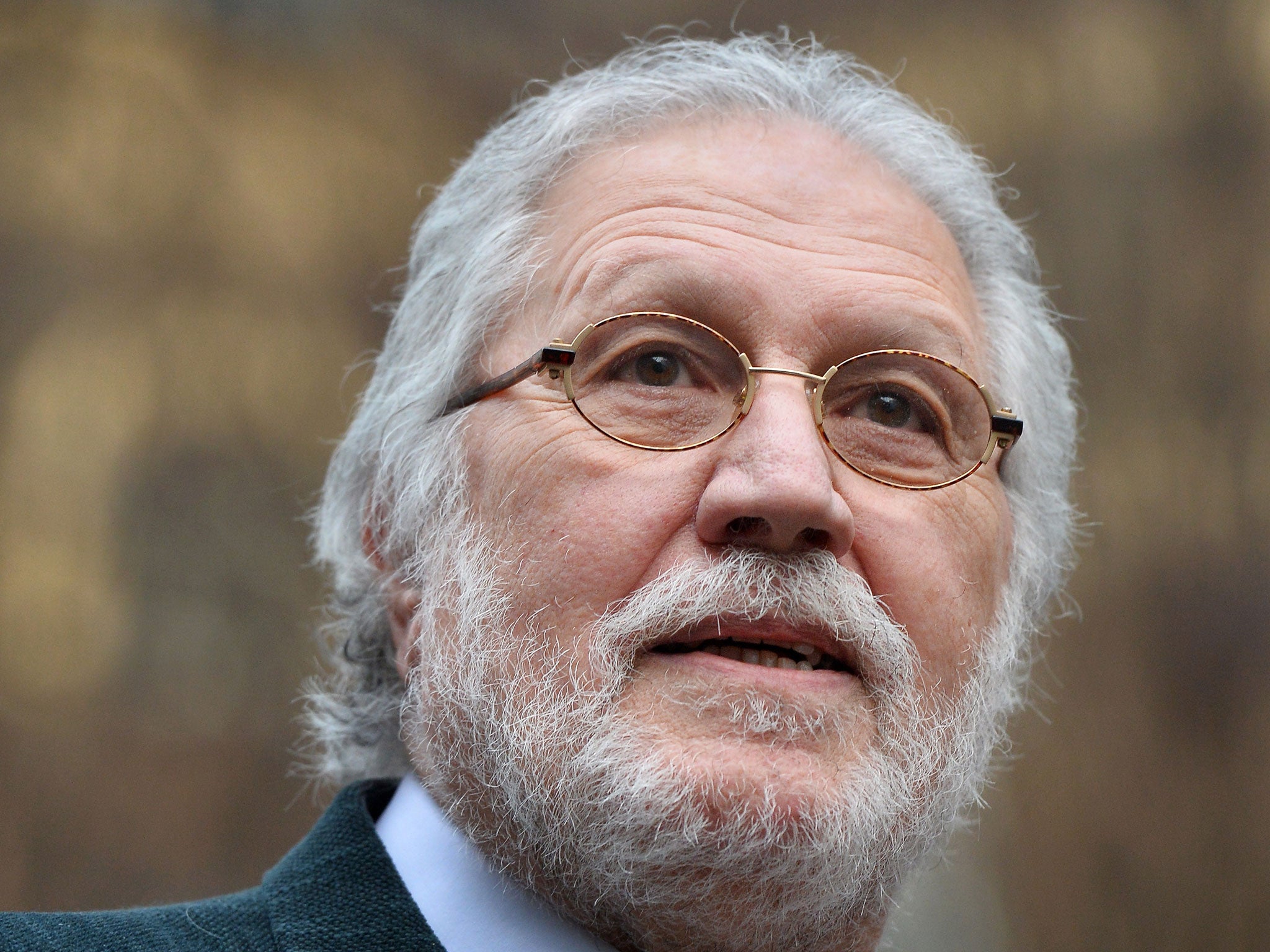 Former radio and TV presenter Dave Lee Travis, real name David Patrick Griffin, arrives at Southwark Crown Court