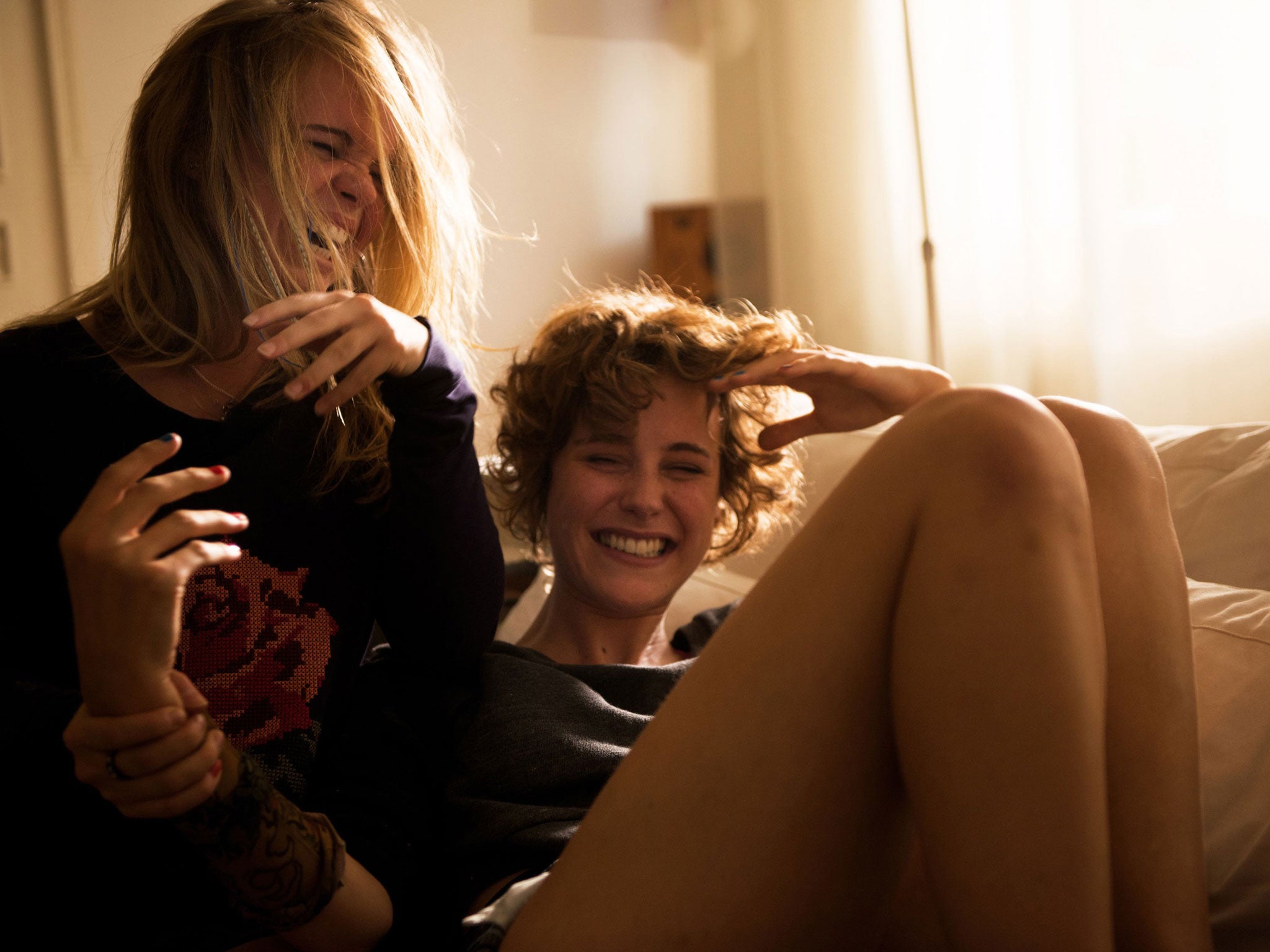 Marlen Kruse and Carla Juri in ‘Wetlands’