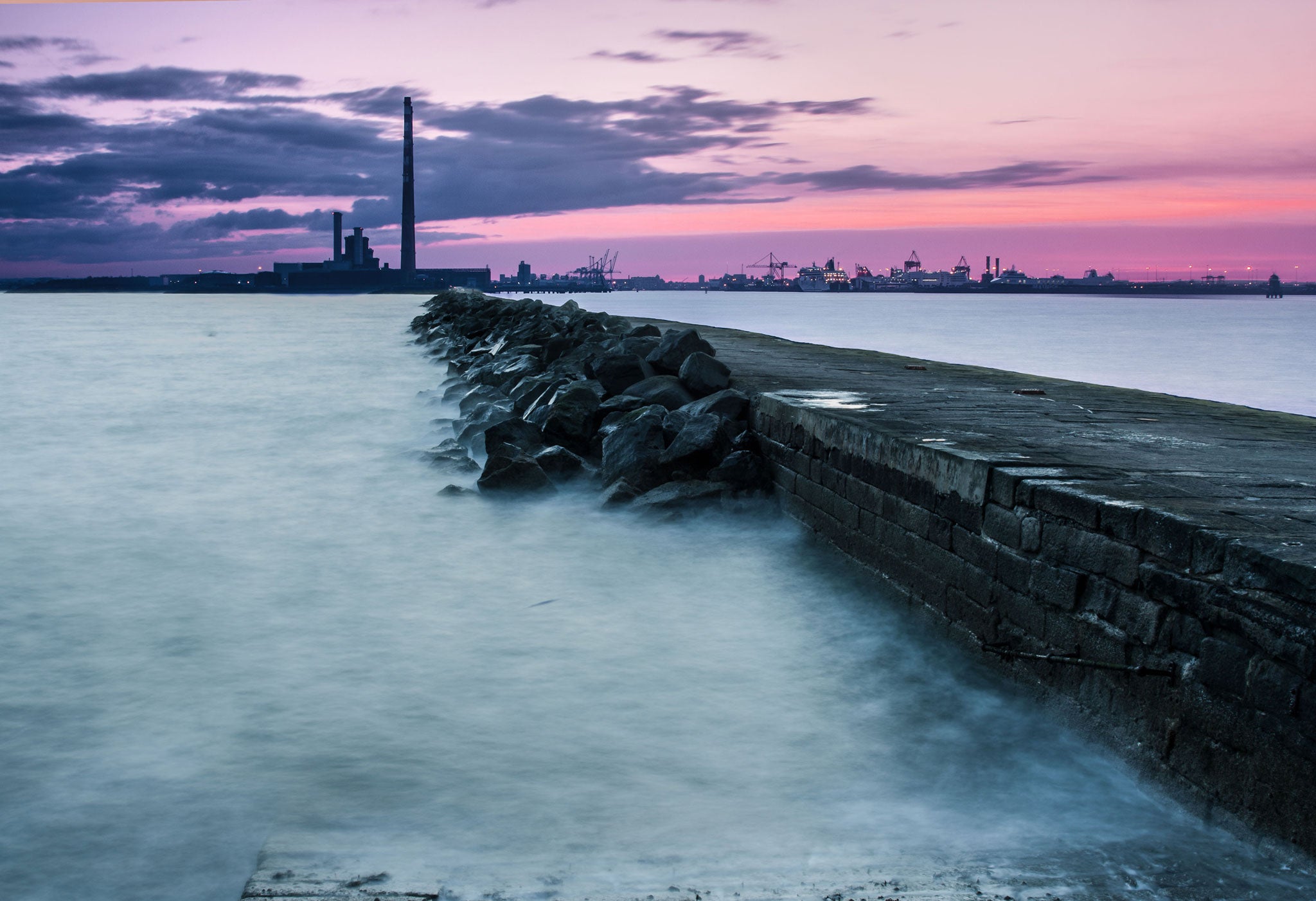 Windswept: Dublin's welcoming port