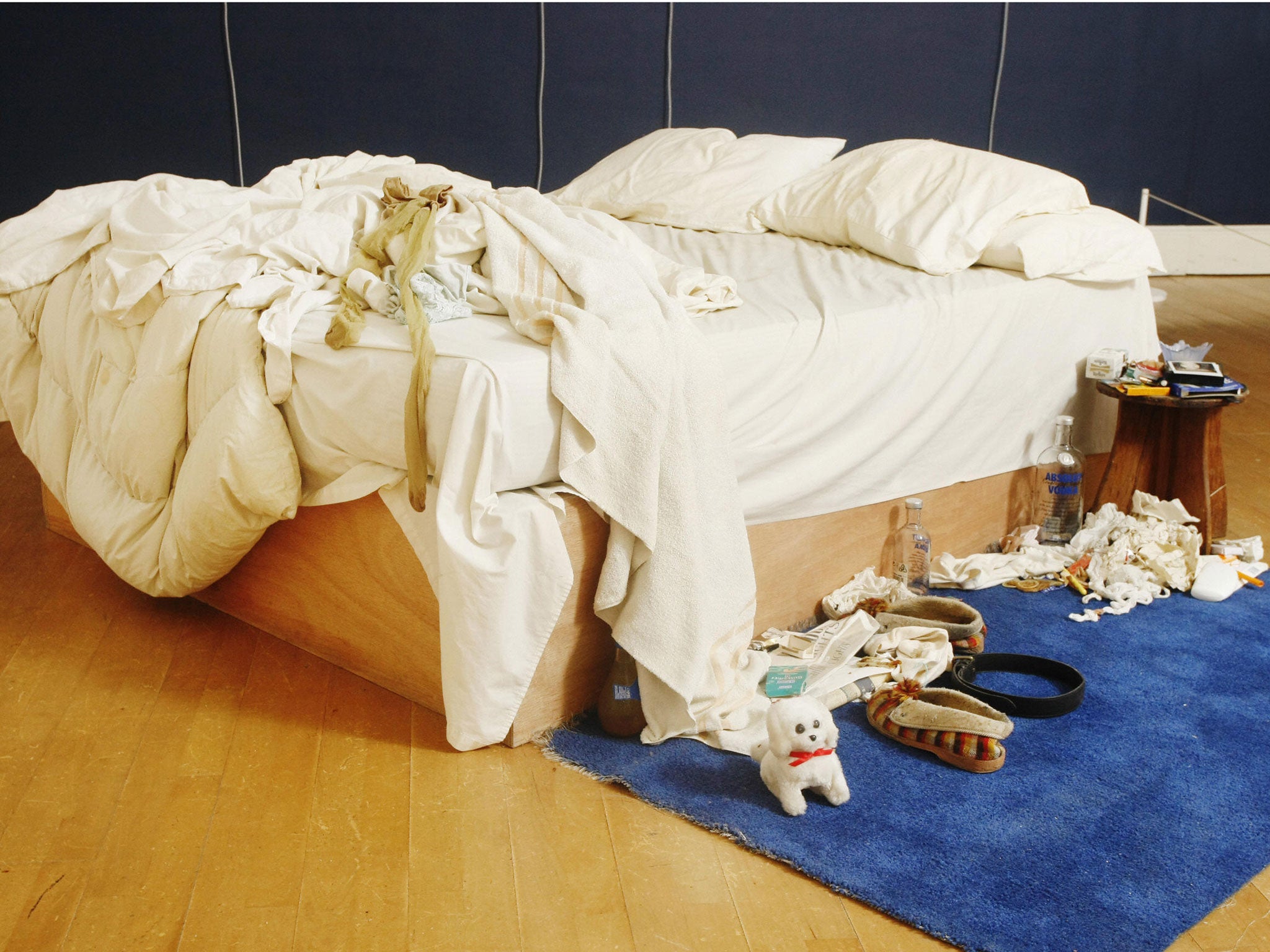 Tracey Emin's controversial art installation 'My Bed'