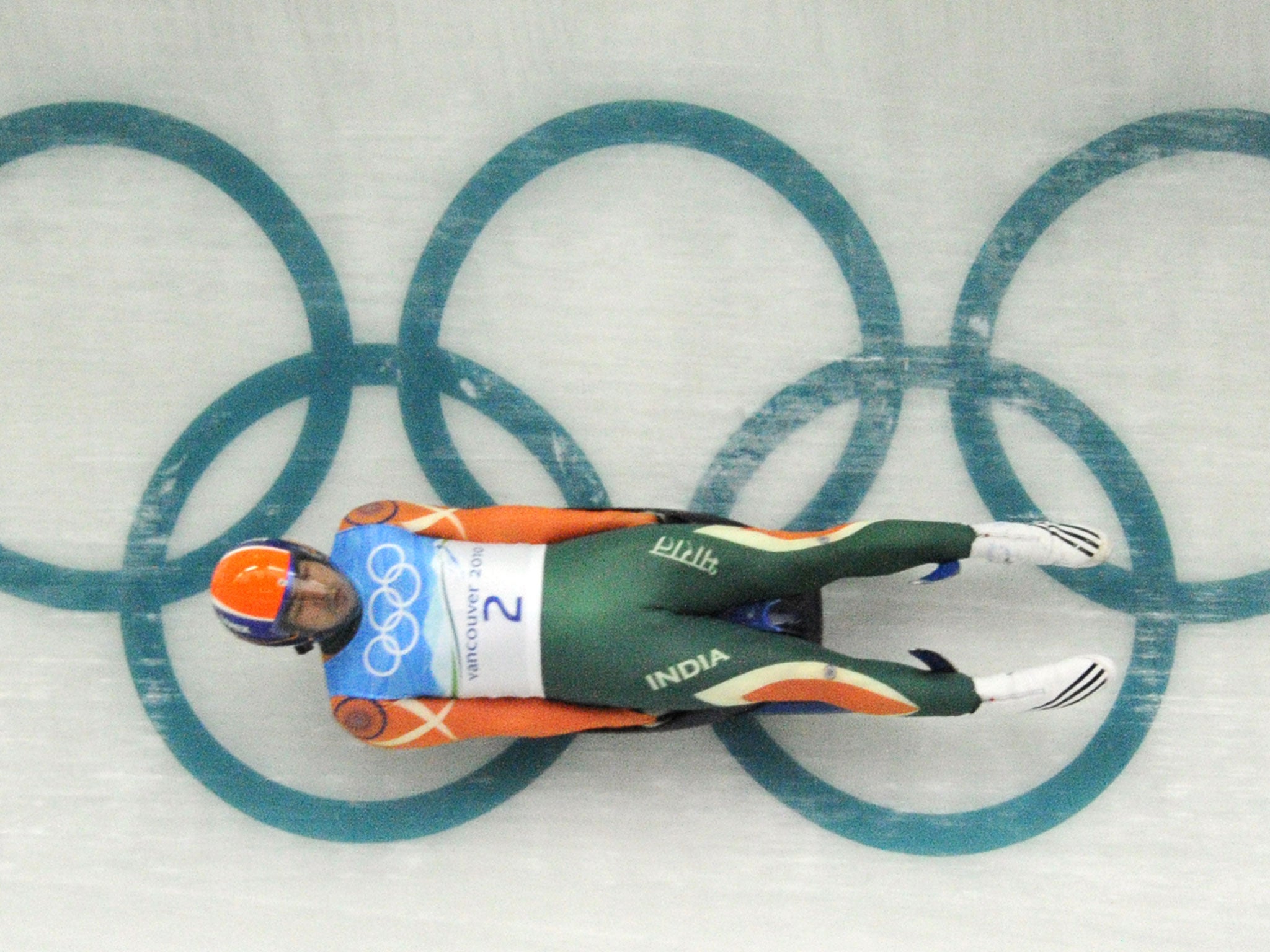 Ice moves: Shiva Keshavan in Vancouver in 2010