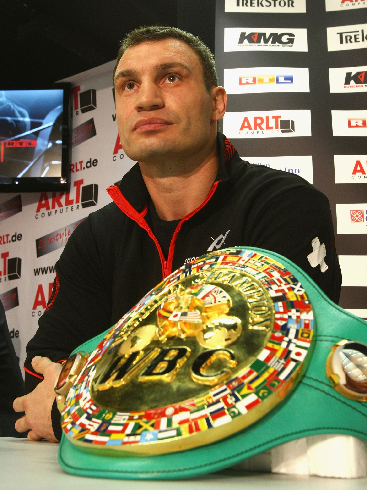 Klitschko in Germany in 2009 (Getty Images)