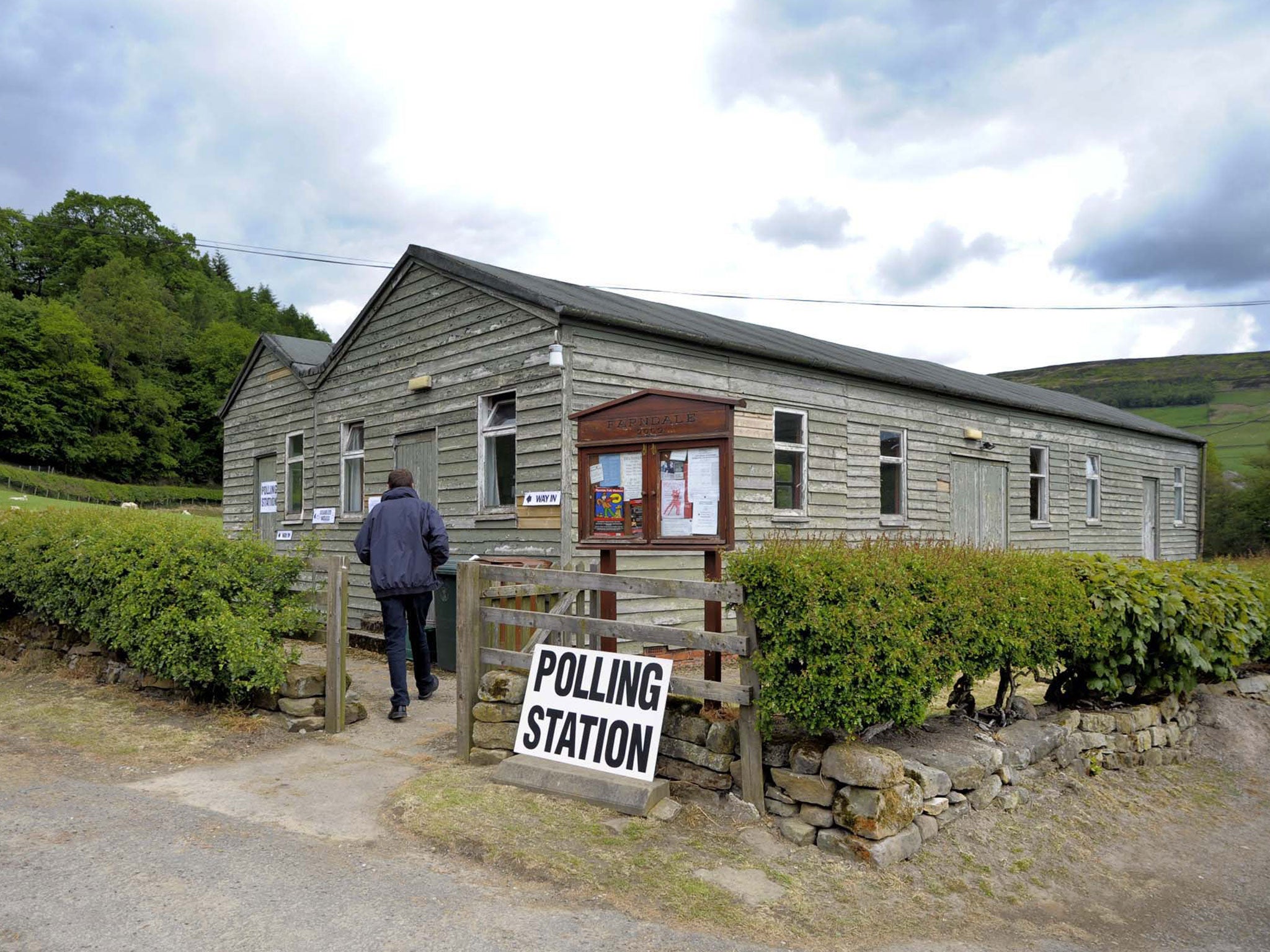 The Thirsk and Malton polling station for the 2010 elections