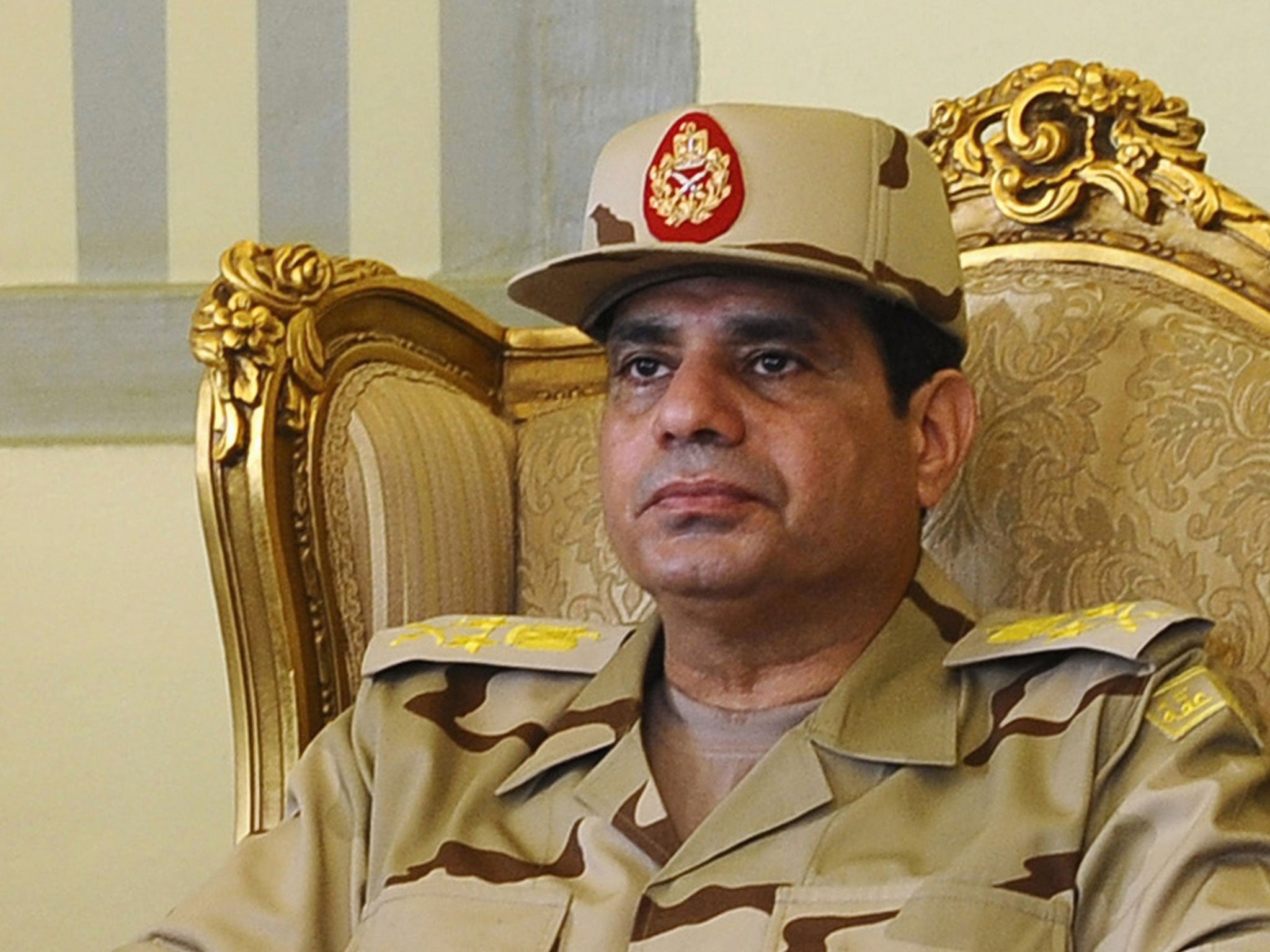 Egyptian army chief General Abdel Fattah al-Sisi has been promoted to the rank of field marshal