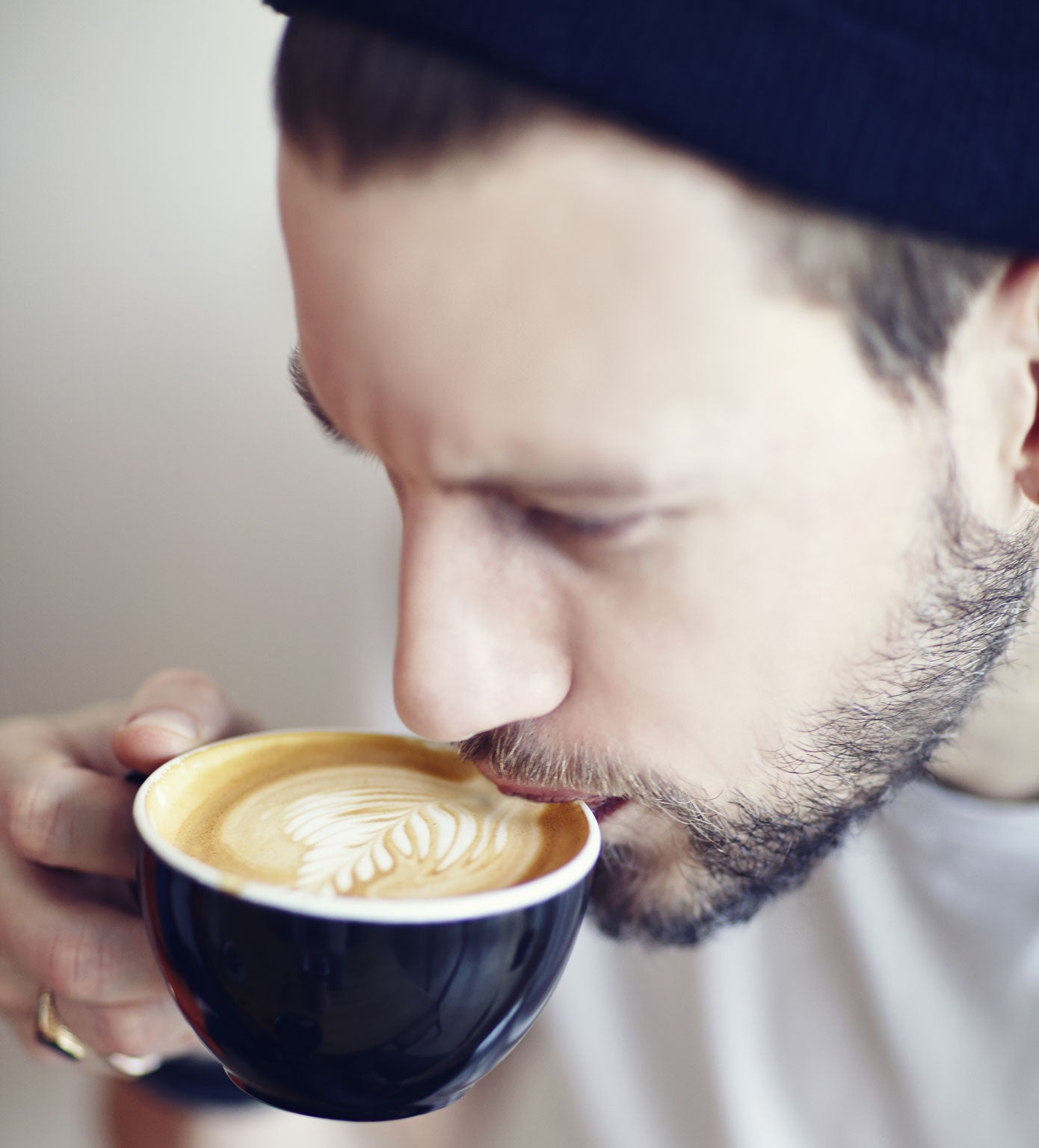 Sitting in the kitchen with the would-be burglar Mr Holmberg (not pictured) began feeling sorry for the man and offered him a cup of coffee.