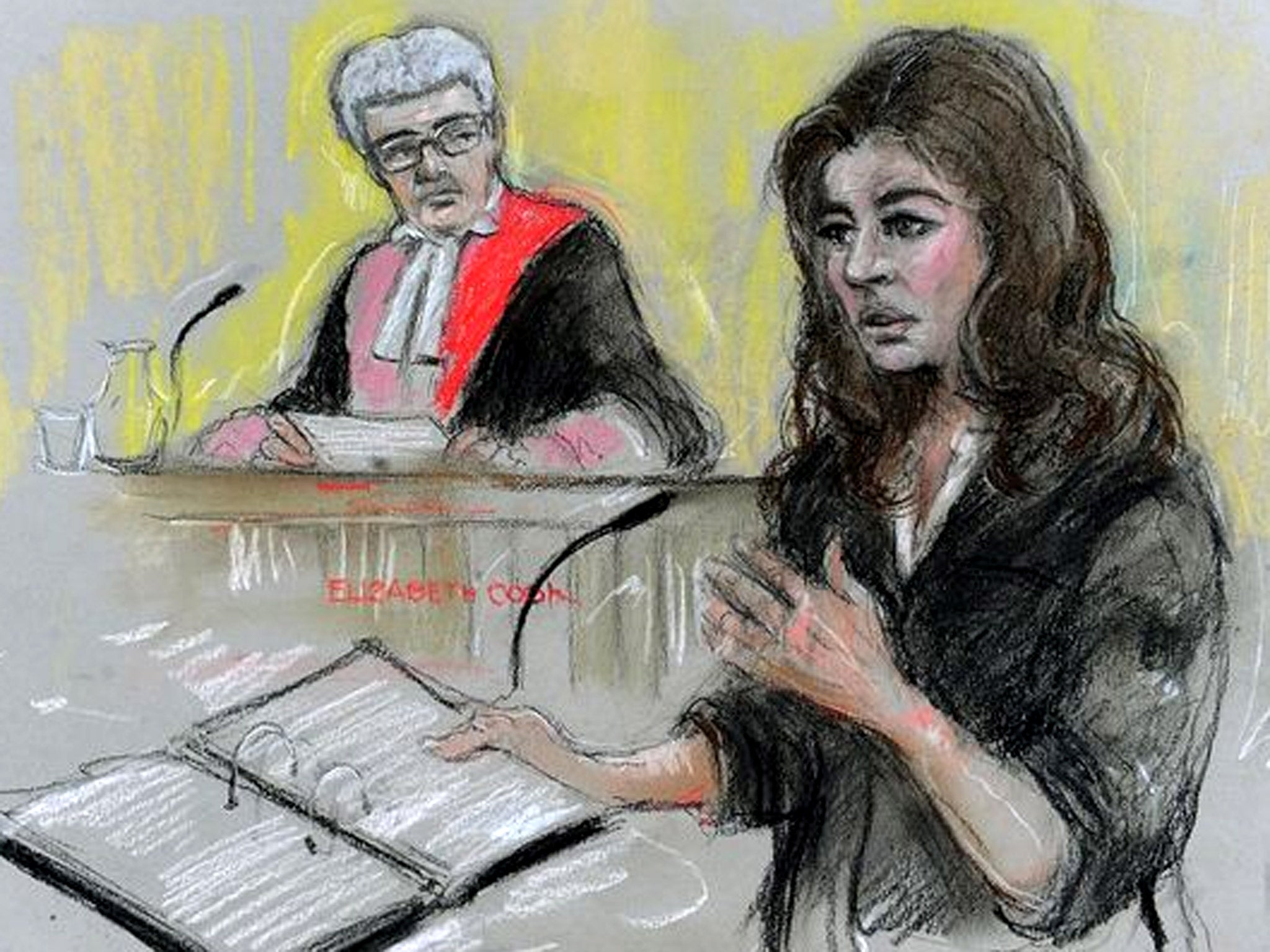 Nigella Lawson at Isleworth Crown Court in December