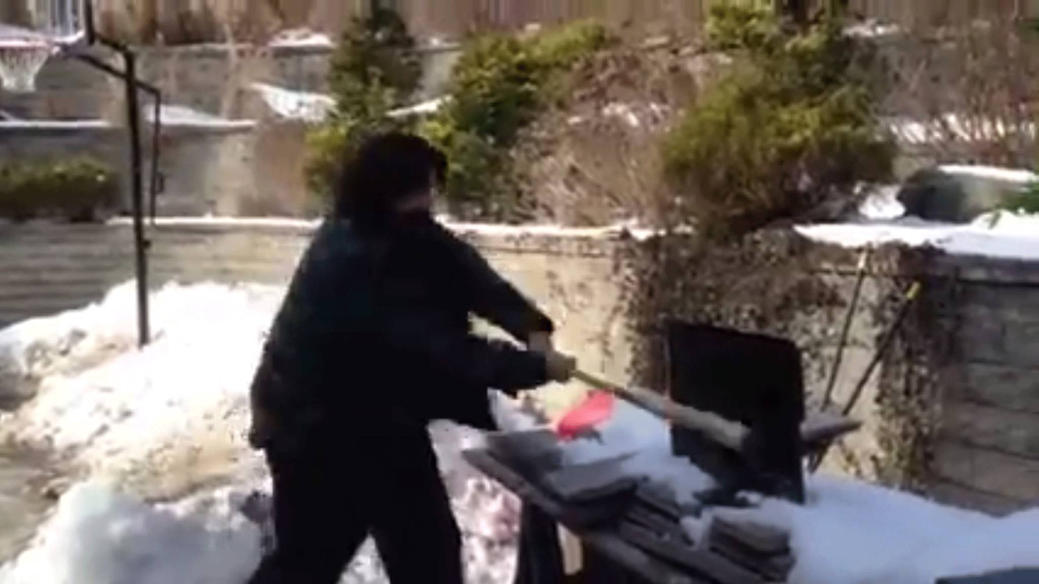 Mick Foley's swing for WWE justice