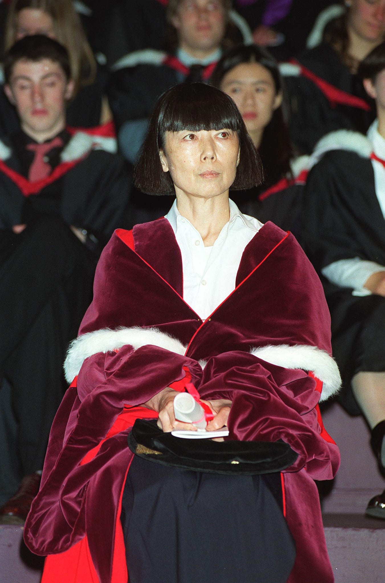 Fellow Japanese designer Rei Kawakubo was romantically involved with Yamamoto