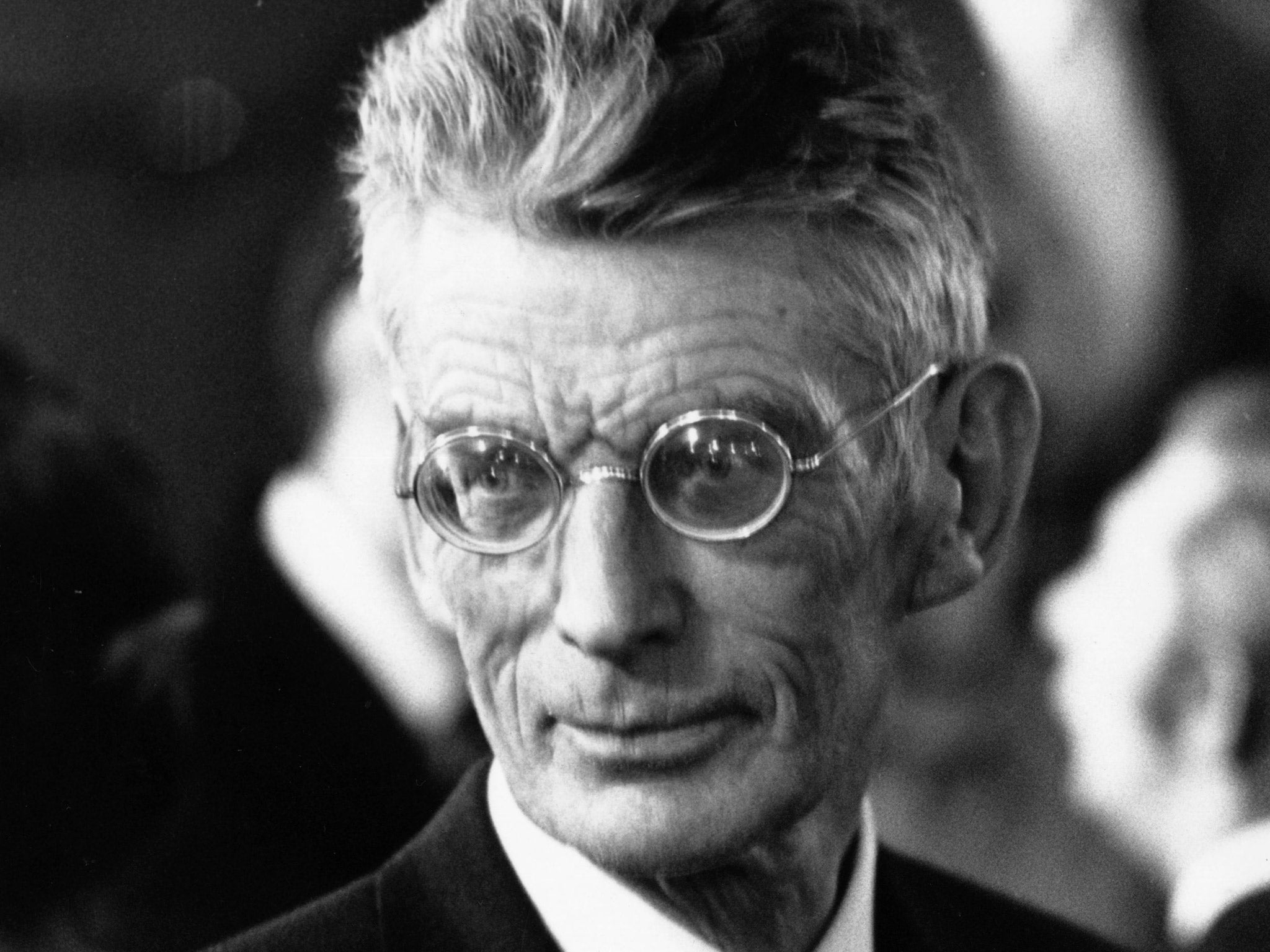 Irish author and playwright Samuel Beckett