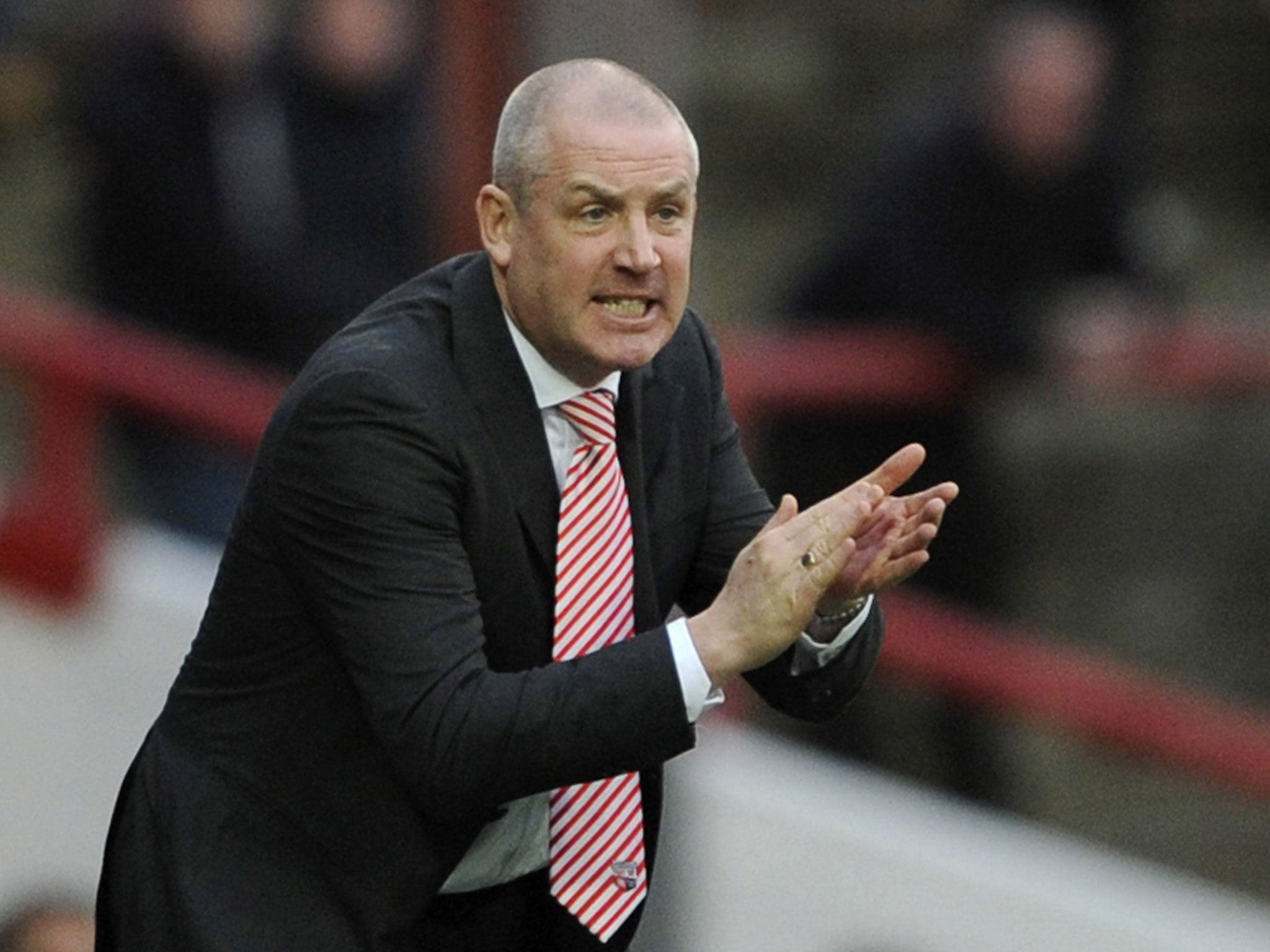 Sporting director Mark Warburton took over as manager when Uwe Rösler left for Wigan