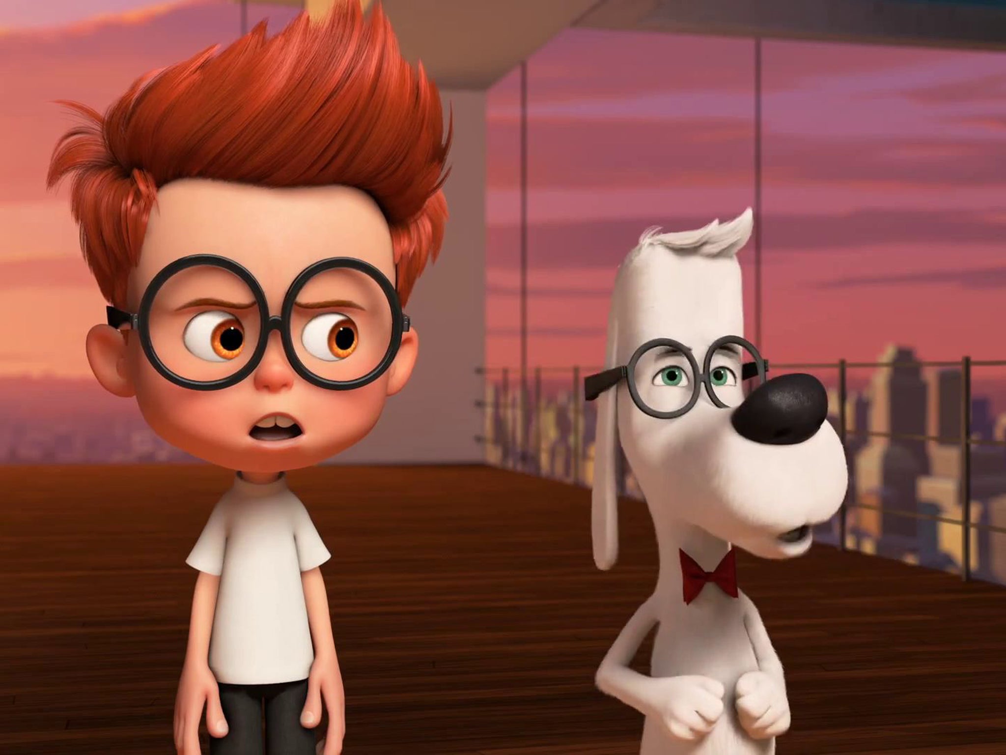 A still from 'Mr Peabody &amp; Sherman', starring Ty Burrell as the talking dog