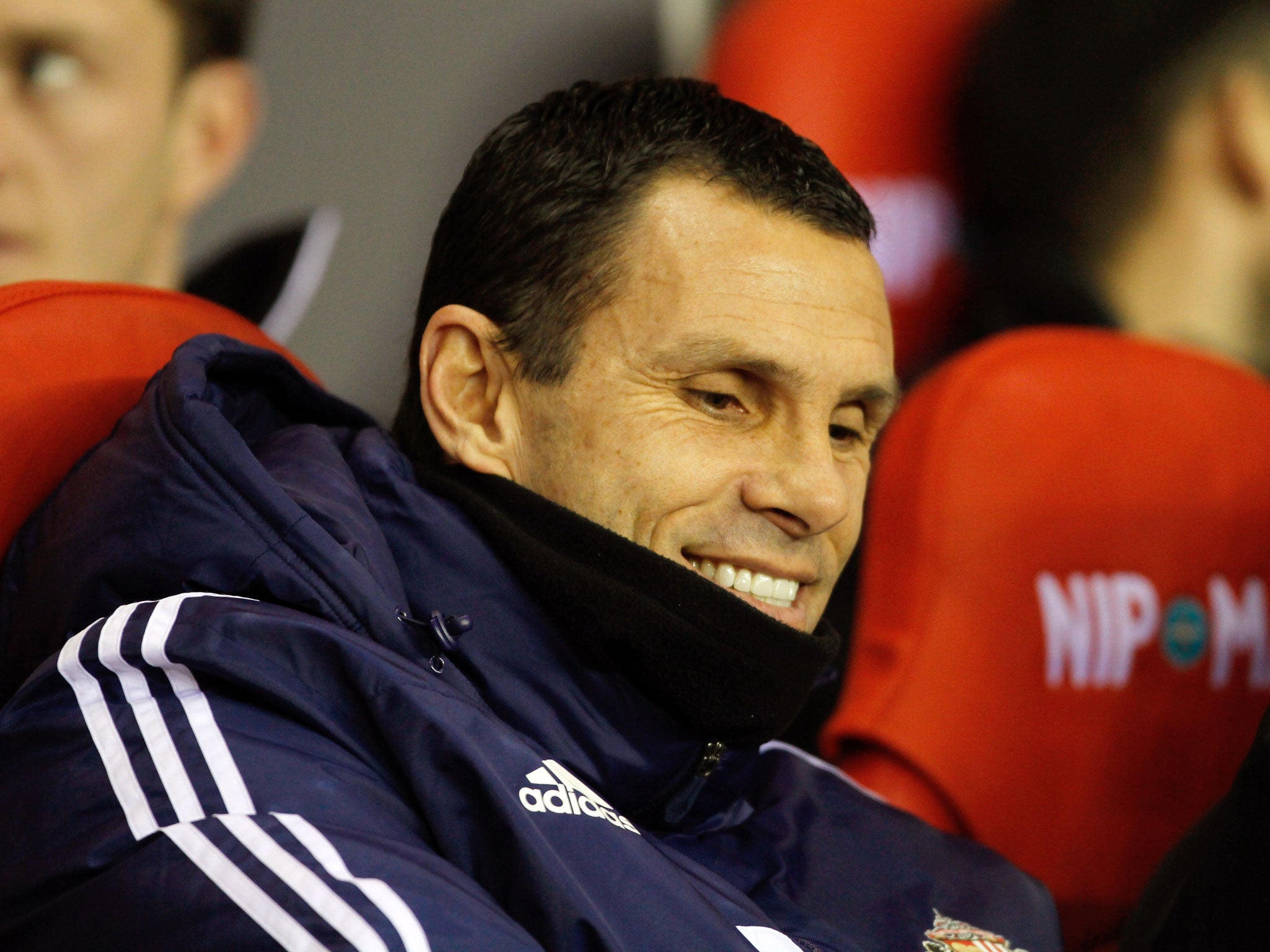 Gus Poyet now dictates transfer policy at Sunderland after Roberto De Fanti was sacked (Getty Images)