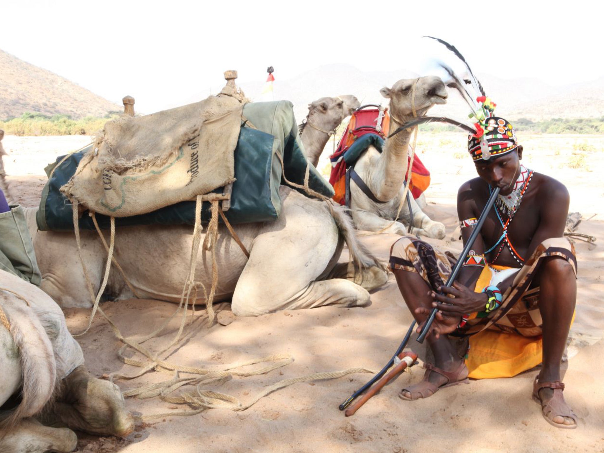 The Samburu are divided into clans and one of the most important is the elephant clan, known as the Lukumai