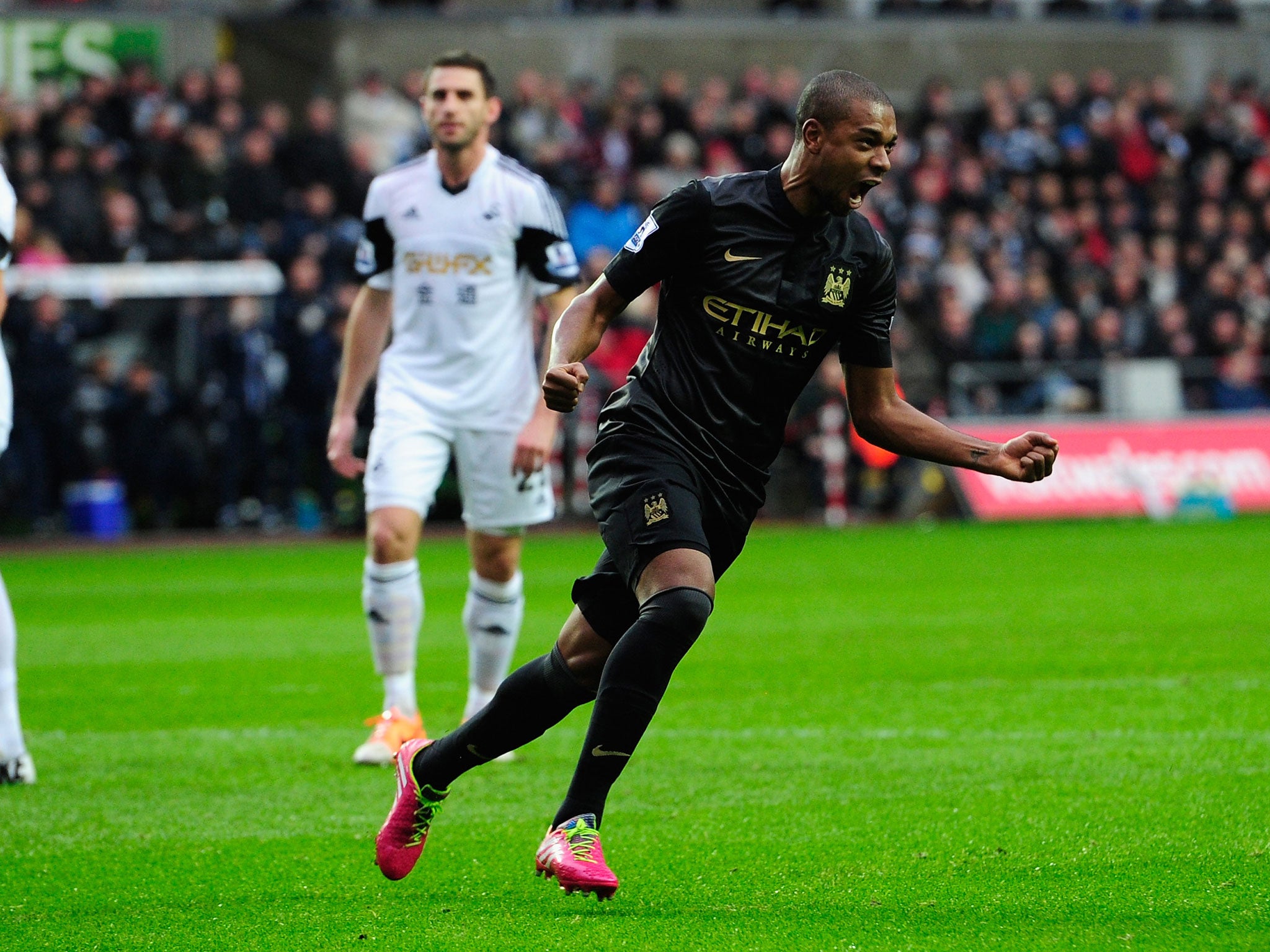 Fernandinho is targeting a strong showing against Chelsea to boost his World Cup hopes with Brazil