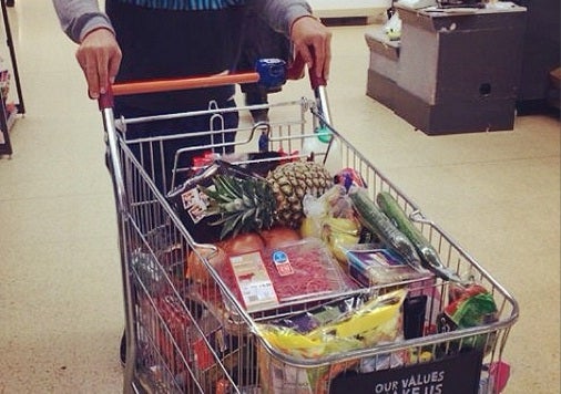 Ronaldo's shopping trolley