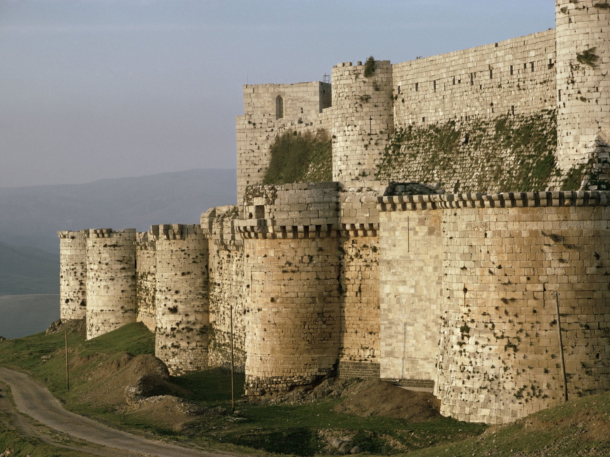 Syria’s landmark fortress of Krak des Chevaliers