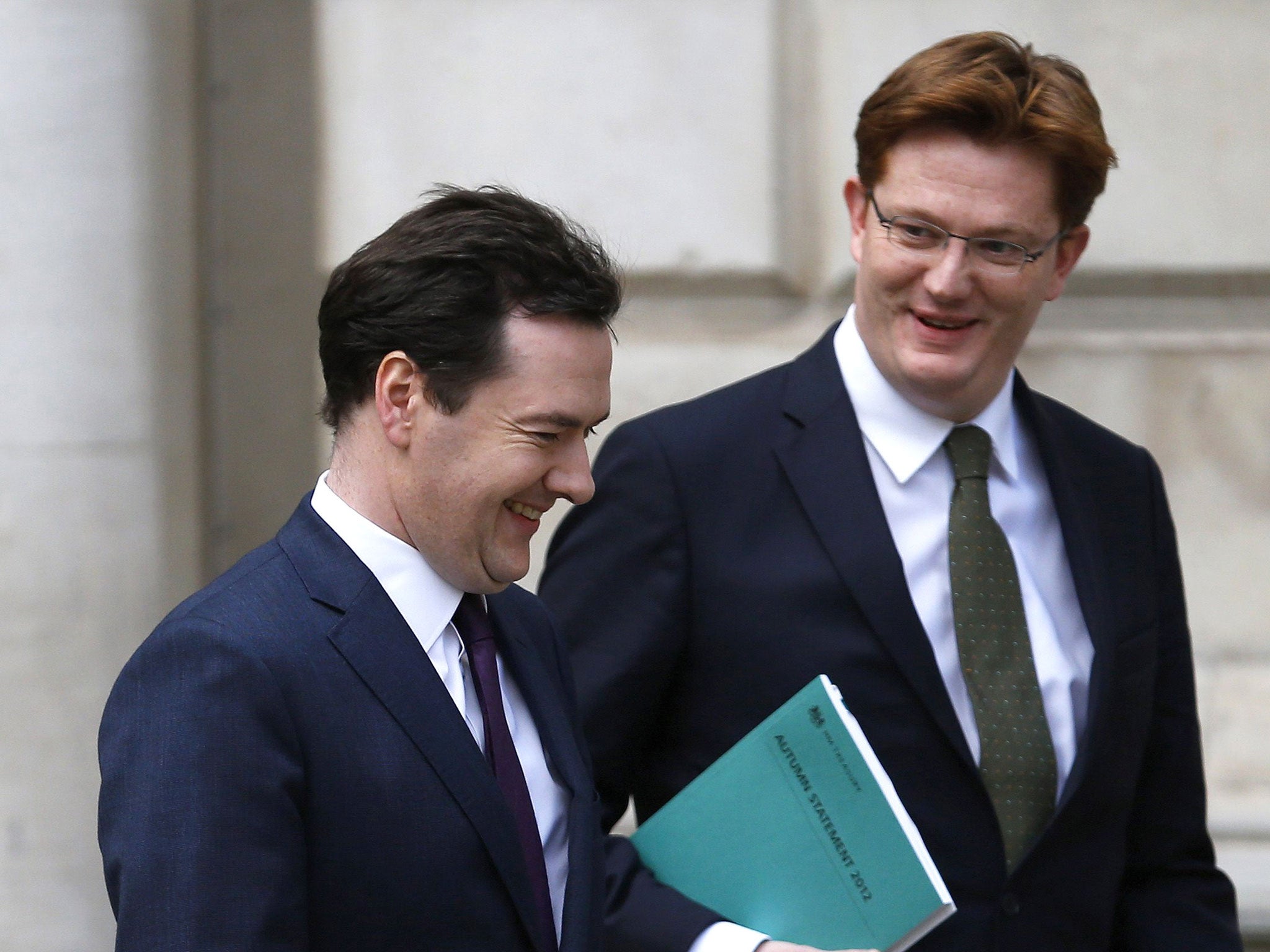 Danny Alexander (right) and George Osborne have come out to insist that Scotland will lose the pound if it votes for independence