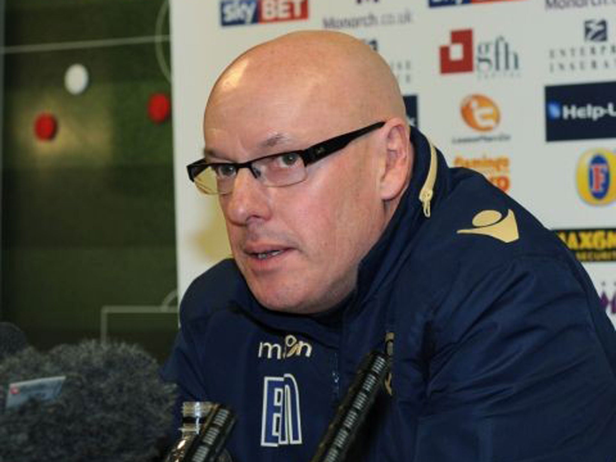 Brian McDermott faces the media to explain his 'sacking'